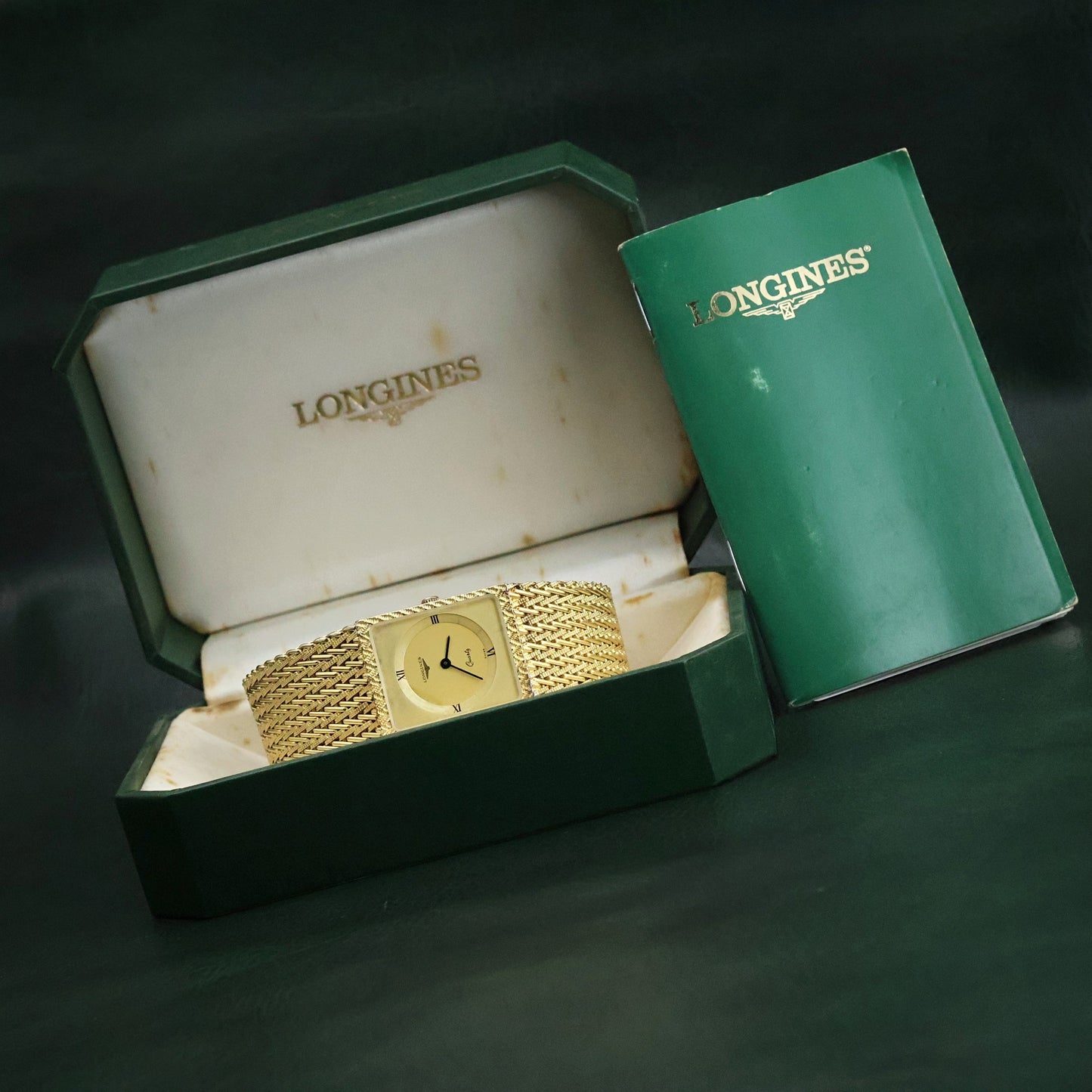 Longines Gold Mesh - Complete Set with Box & Papers
