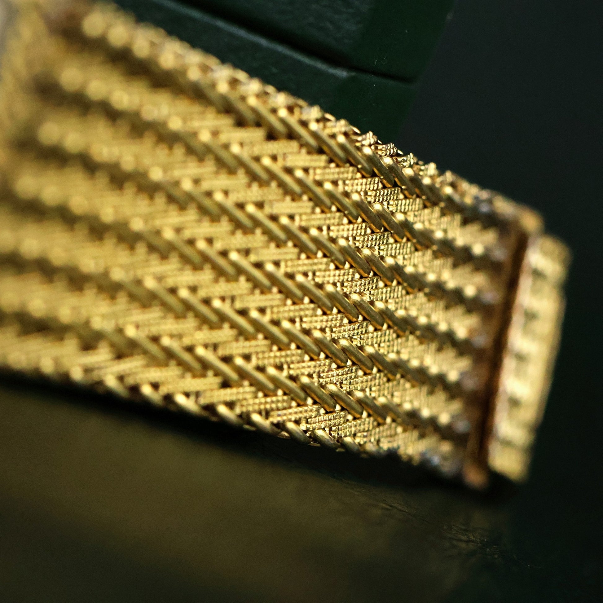 Longines Gold Mesh - Complete Set with Box & Papers