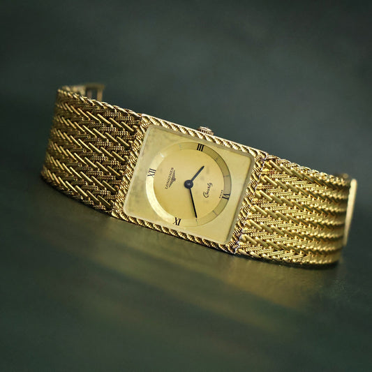Longines Gold Mesh - Complete Set with Box & Papers