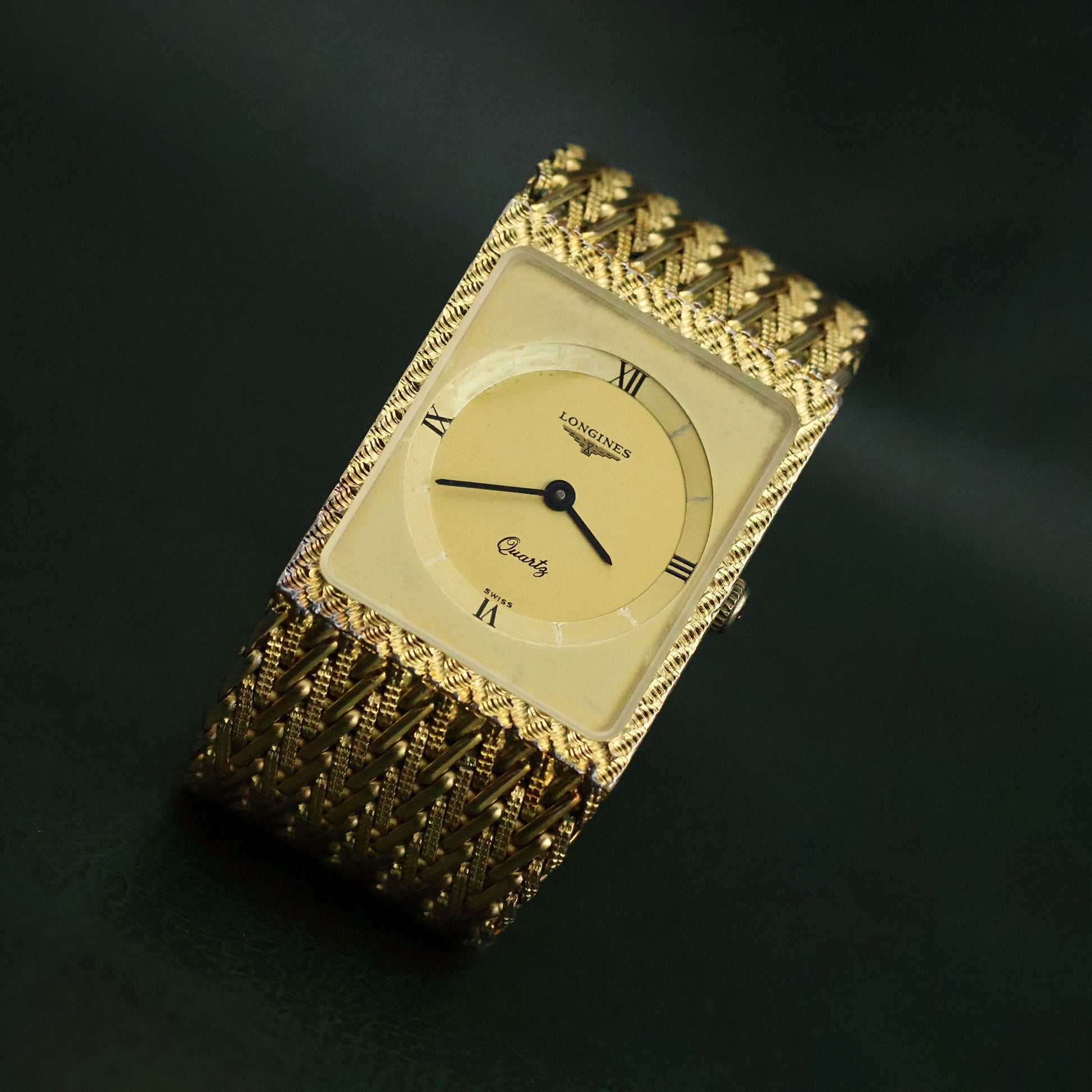 Longines Gold Mesh - Complete Set with Box & Papers