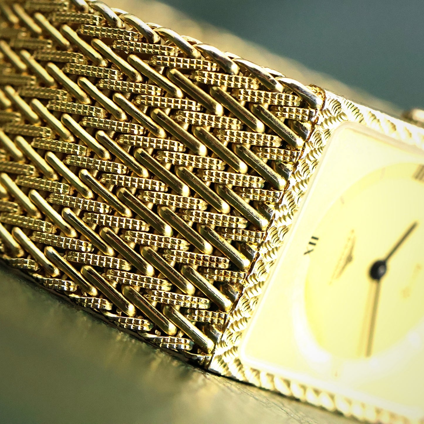 Longines Gold Mesh - Complete Set with Box & Papers