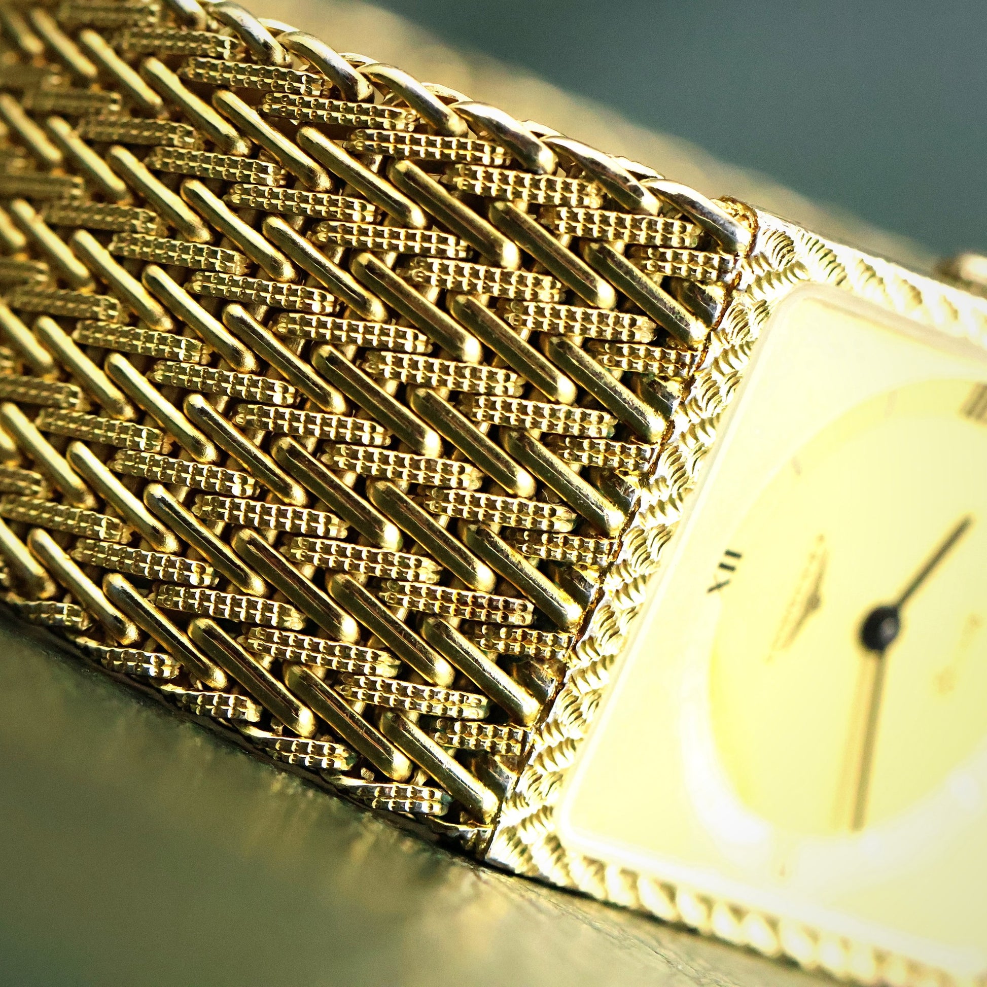 Longines Gold Mesh - Complete Set with Box & Papers