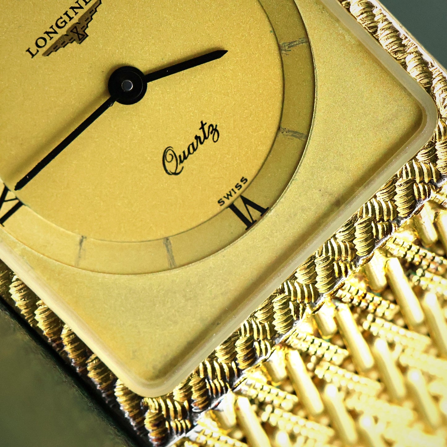 Longines Gold Mesh - Complete Set with Box & Papers