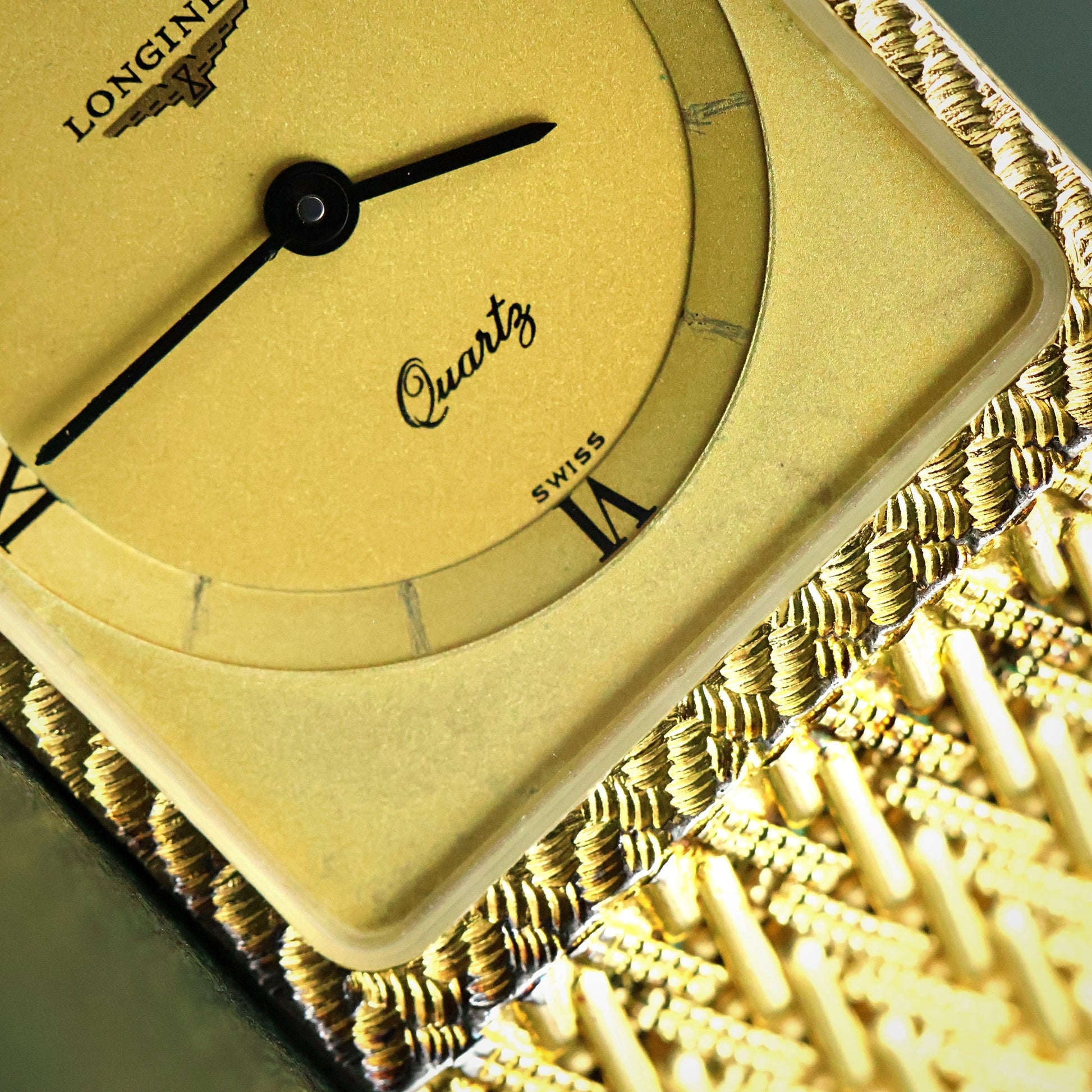 Longines Gold Mesh - Complete Set with Box & Papers