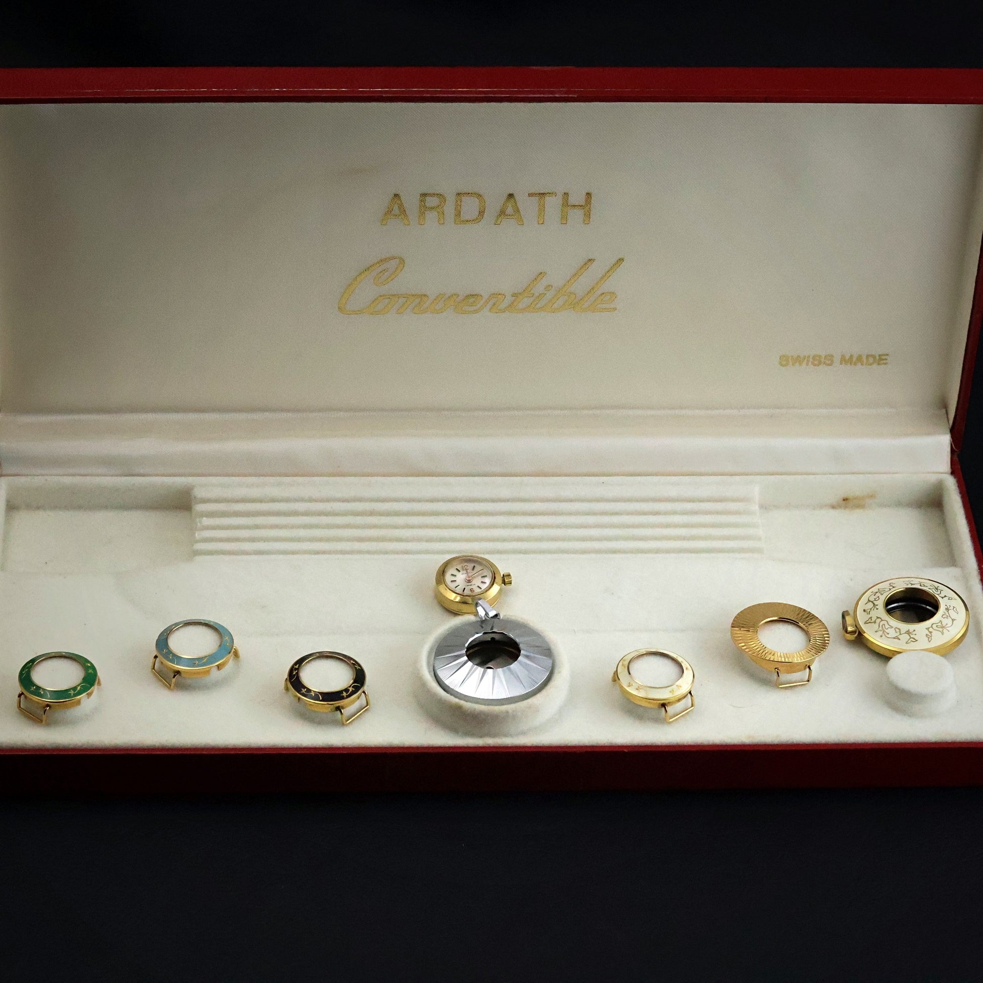 Ardath Vintage Swiss Dress Watch | Original Red Box
