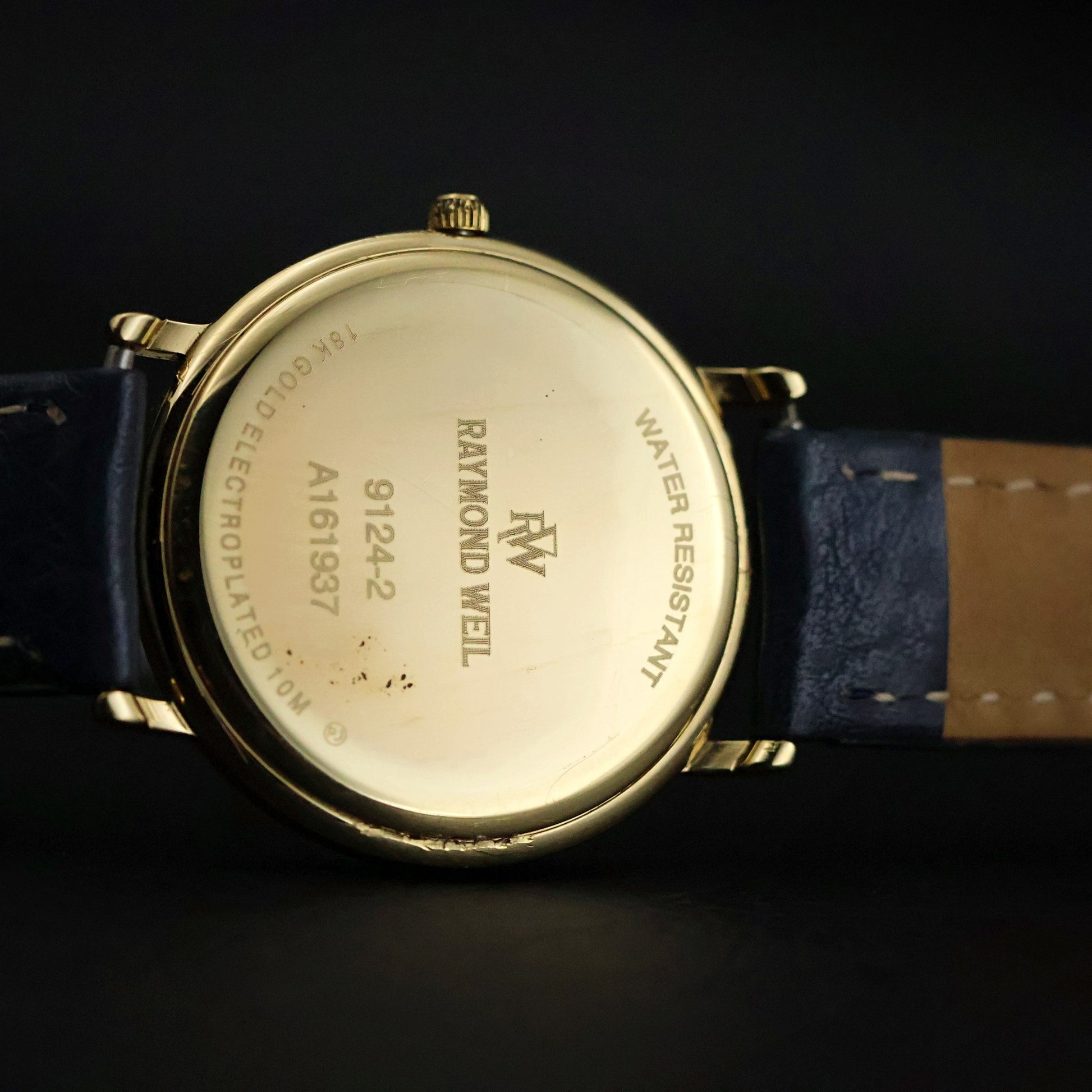 Raymond Weil Dress Watch | Gold Tone | White Roman Dial | Date