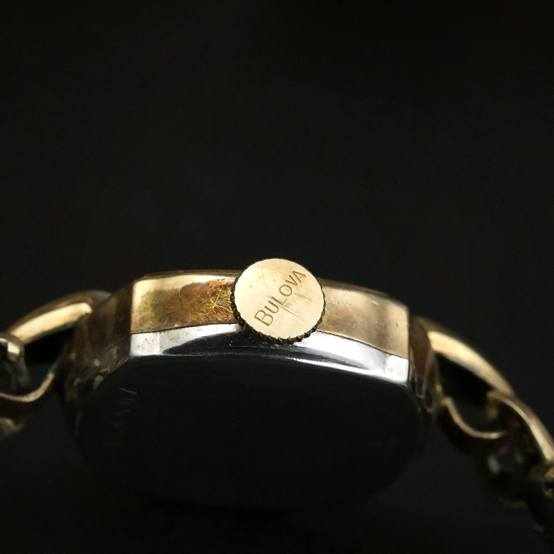 Bulova Ladies Gold Tonneau | Complete Set with Fifth Avenue Box and Papers