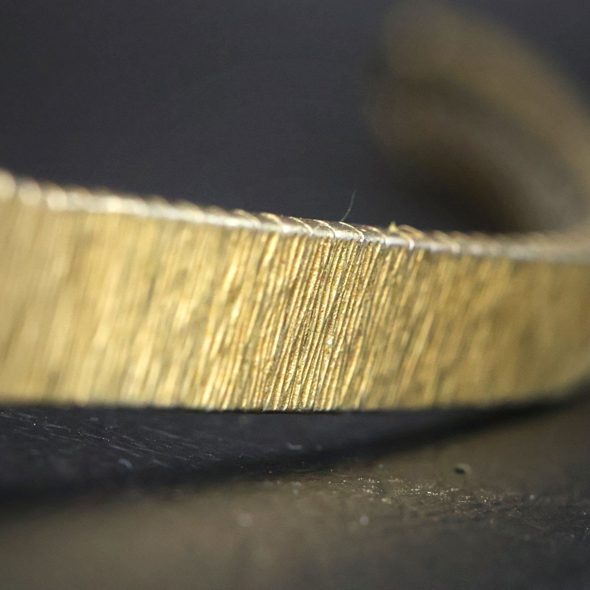 Waltham Ladies Oval Dress Watch | Gold Tone | Textured Mesh