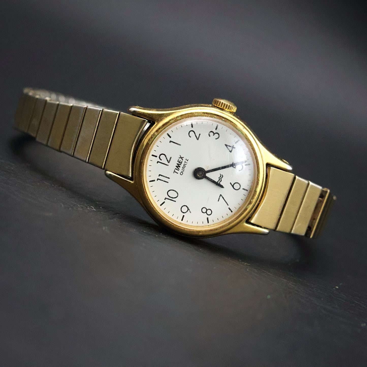 Timex Ladies Dress Quartz | Gold Tone | Full Arabic Dial