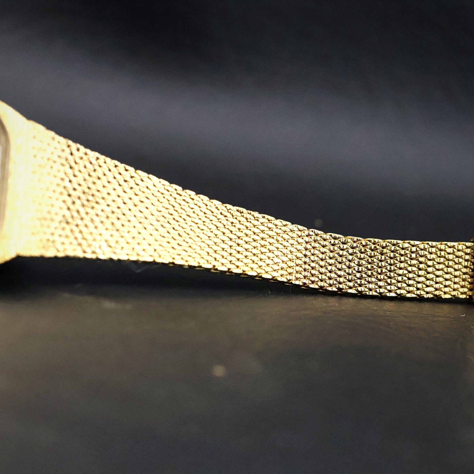 Bulova Accuquartz | Gold Tonneau | White Dial with Date