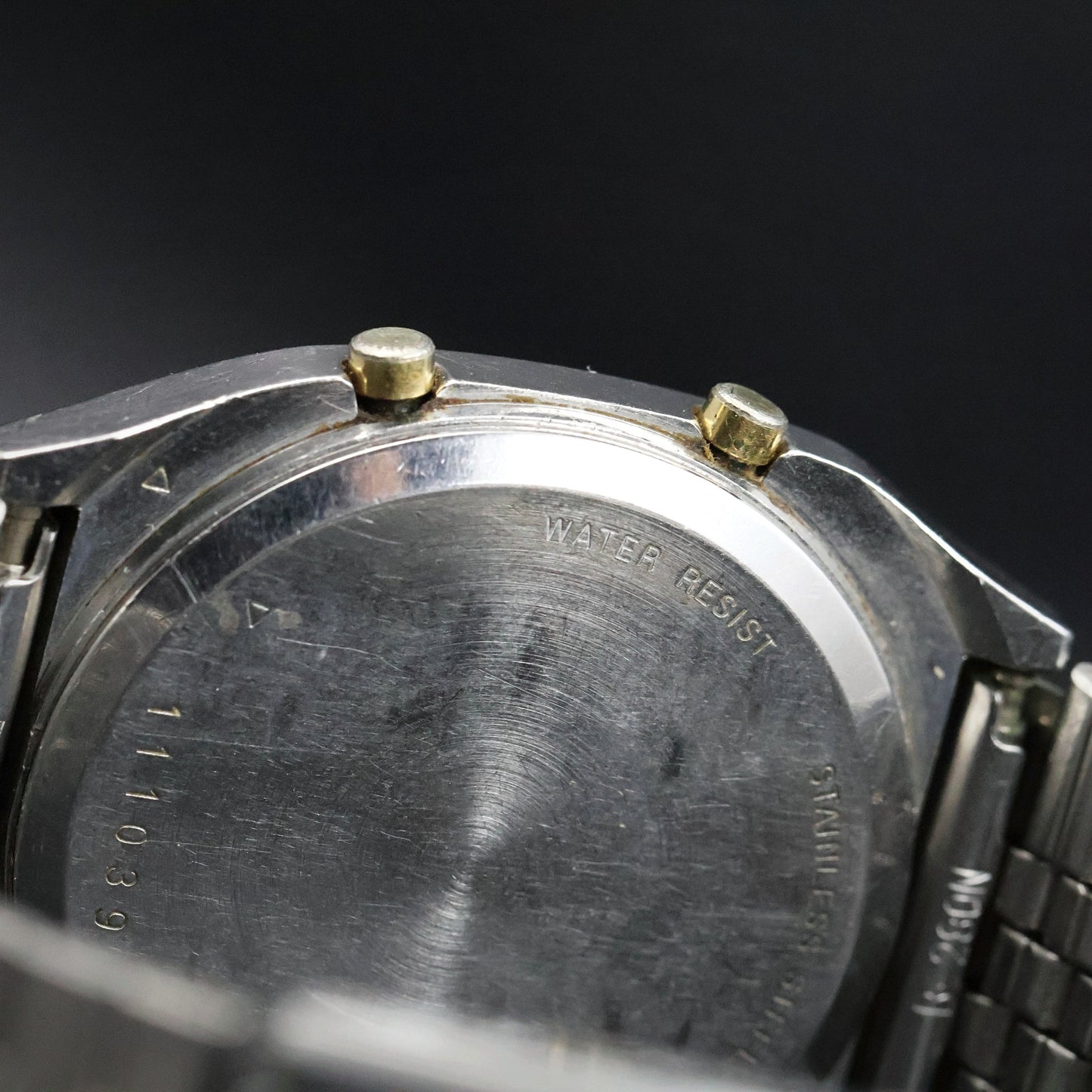 Seiko Digital LCD Alarm Chronograph | Steel Cushion
