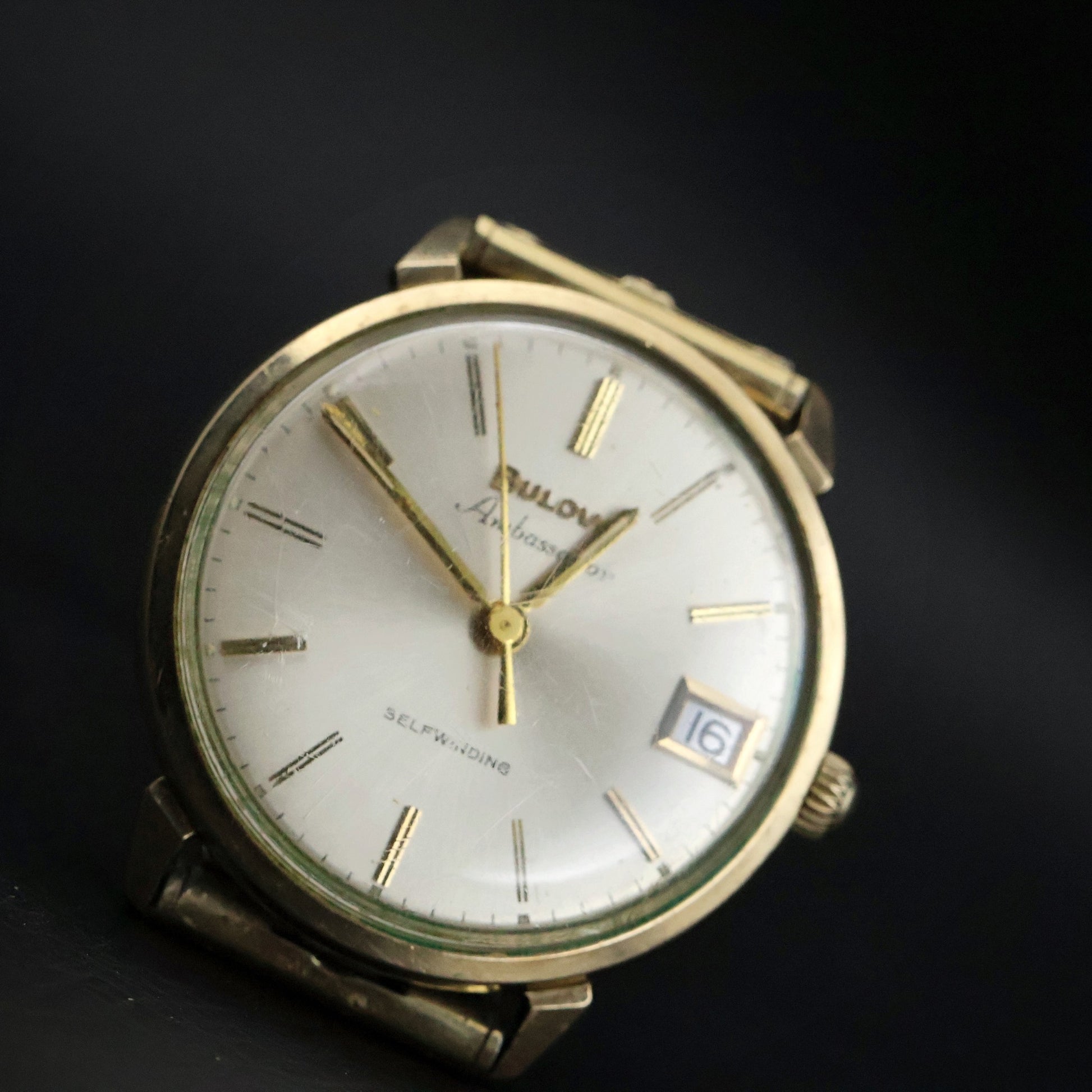 Bulova Automatic Dress Watch | Gold Round | Date