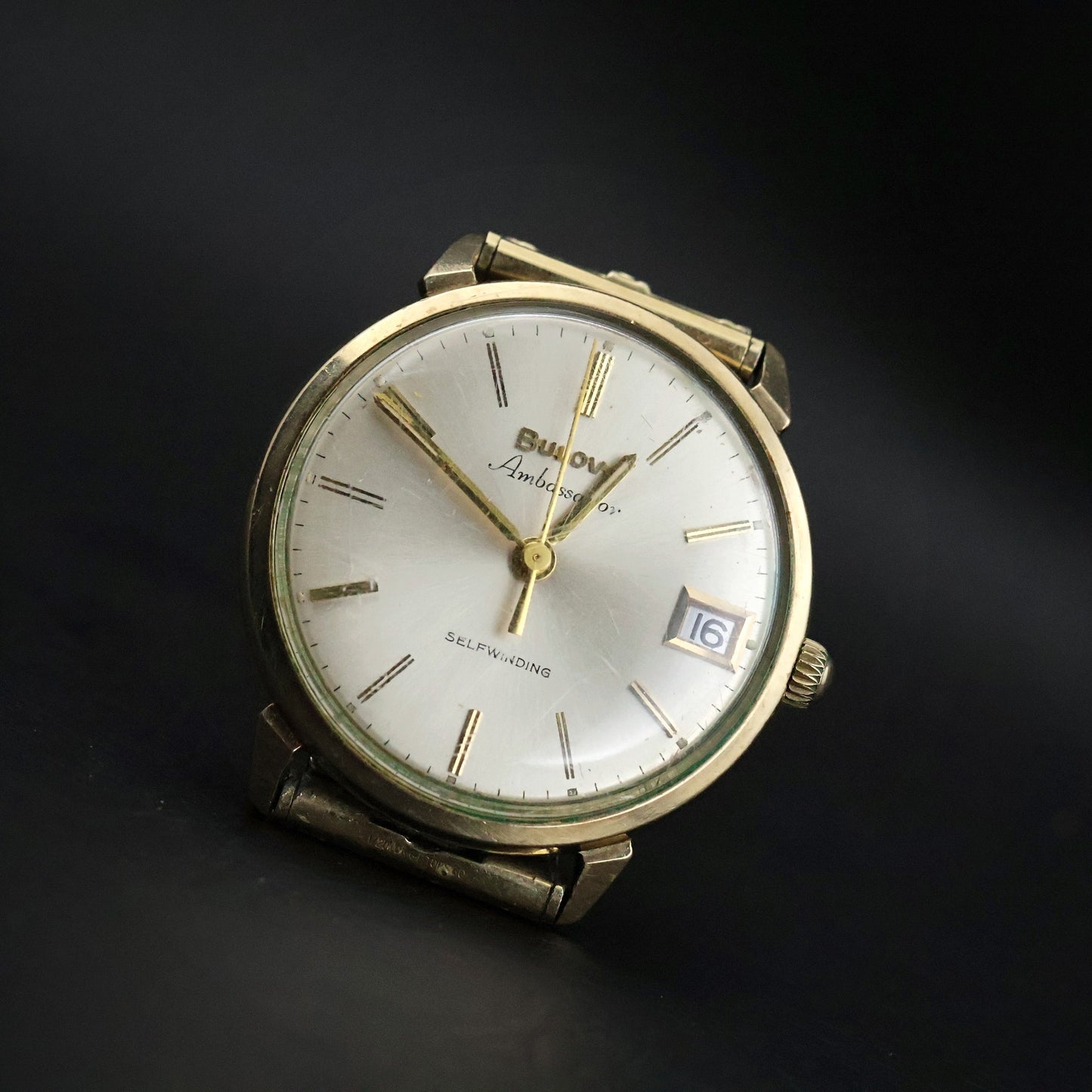 Bulova Automatic Dress Watch | Gold Round | Date