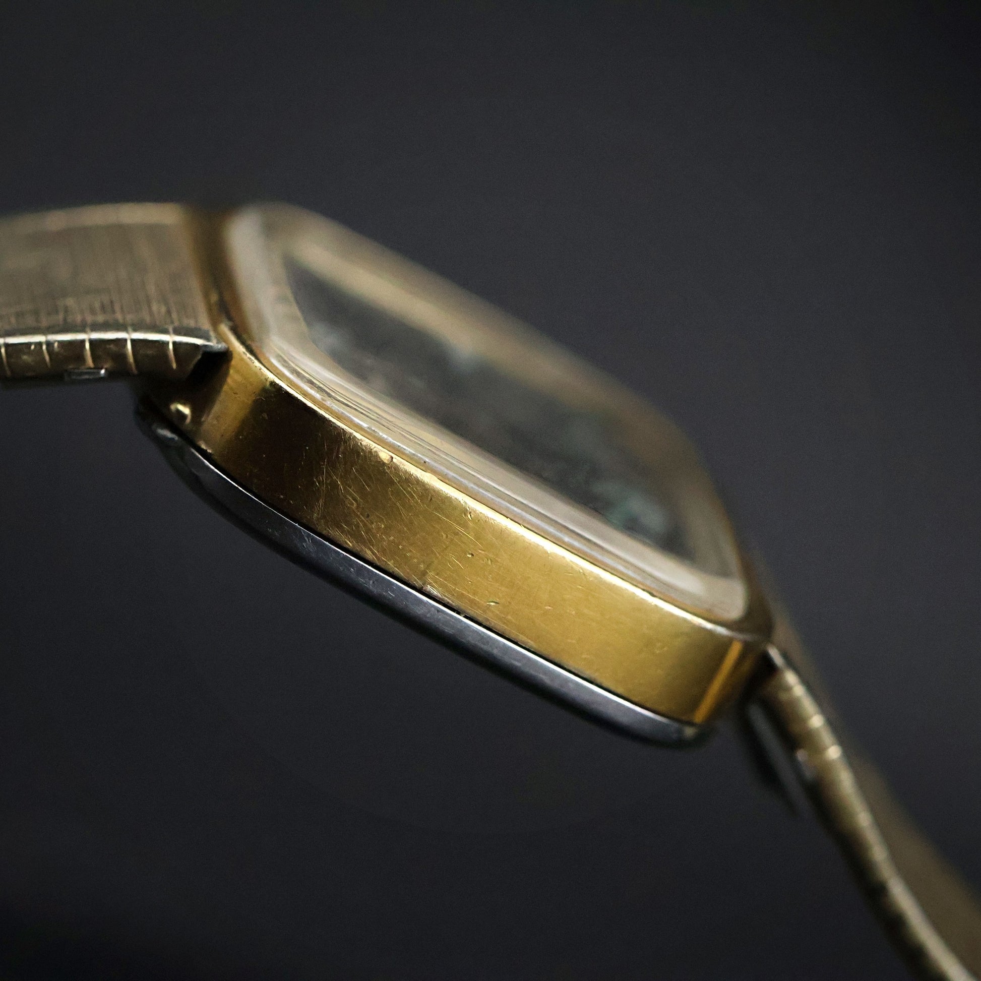 Longines Aventurine Dial | Diamond Markers | Gold Tonneau