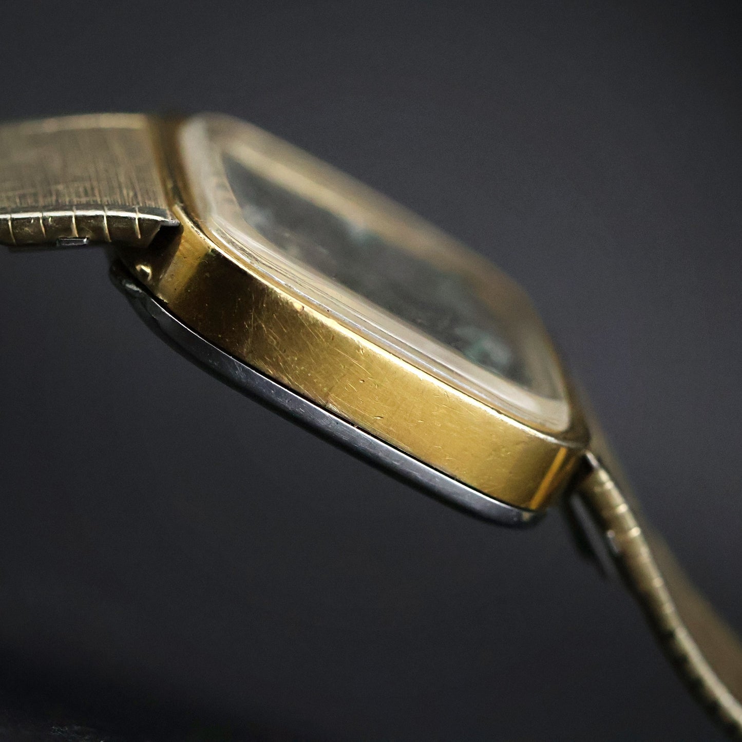 Longines Aventurine Dial | Diamond Markers | Gold Tonneau