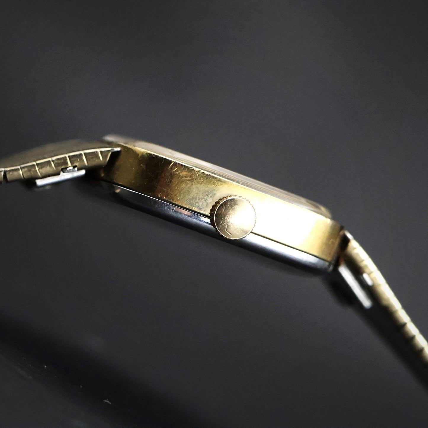 Longines Aventurine Dial | Diamond Markers | Gold Tonneau