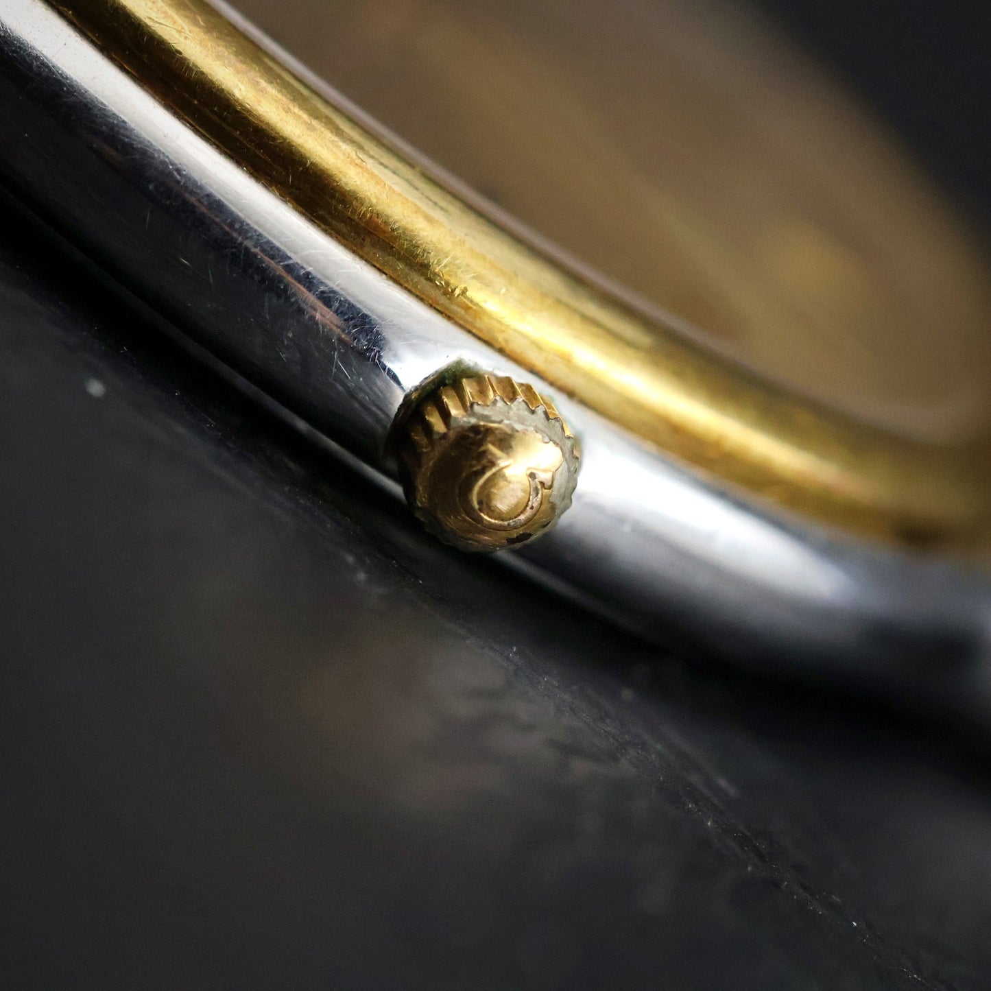 Omega De Ville Quartz | Two-Tone Steel/Gold | Champagne Roman Dial | Date
