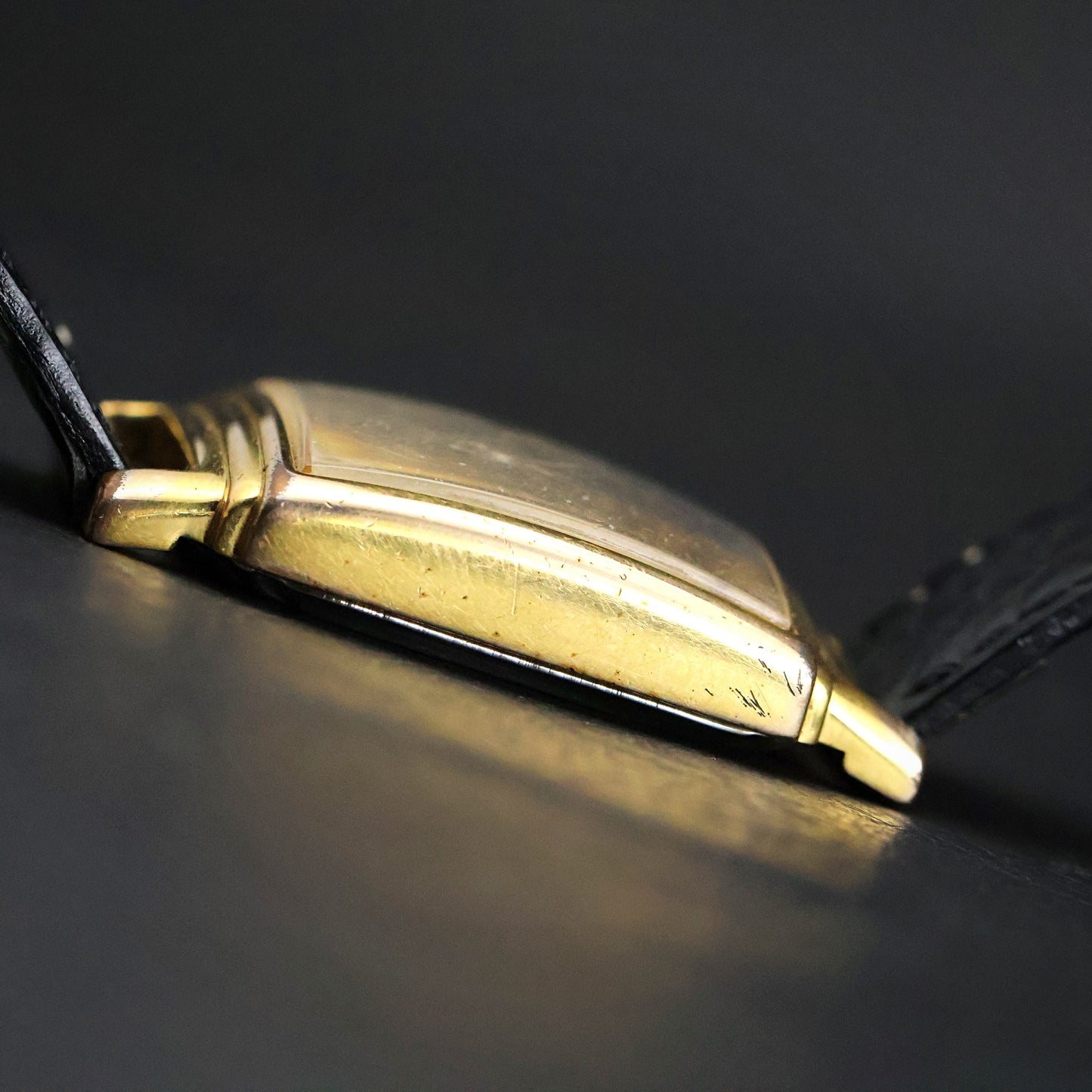Fossil Moonphase | Gold Square | White Roman Dial