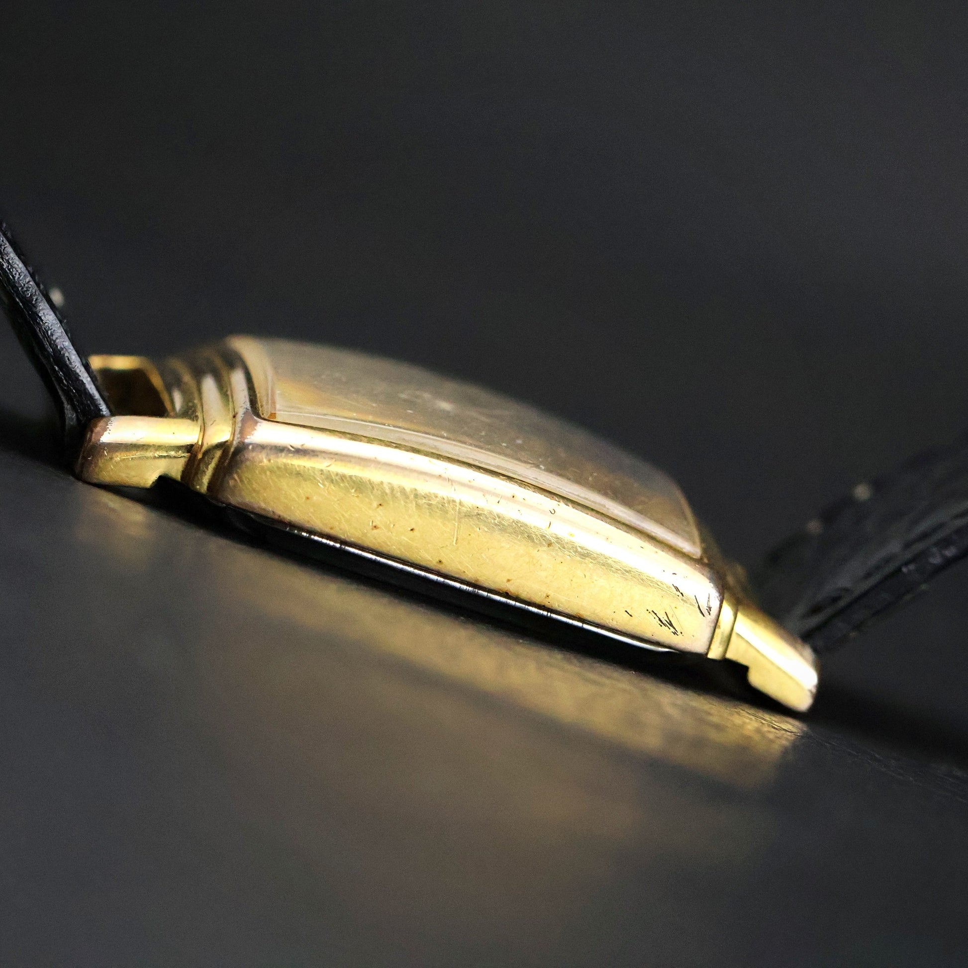 Fossil Moonphase | Gold Square | White Roman Dial