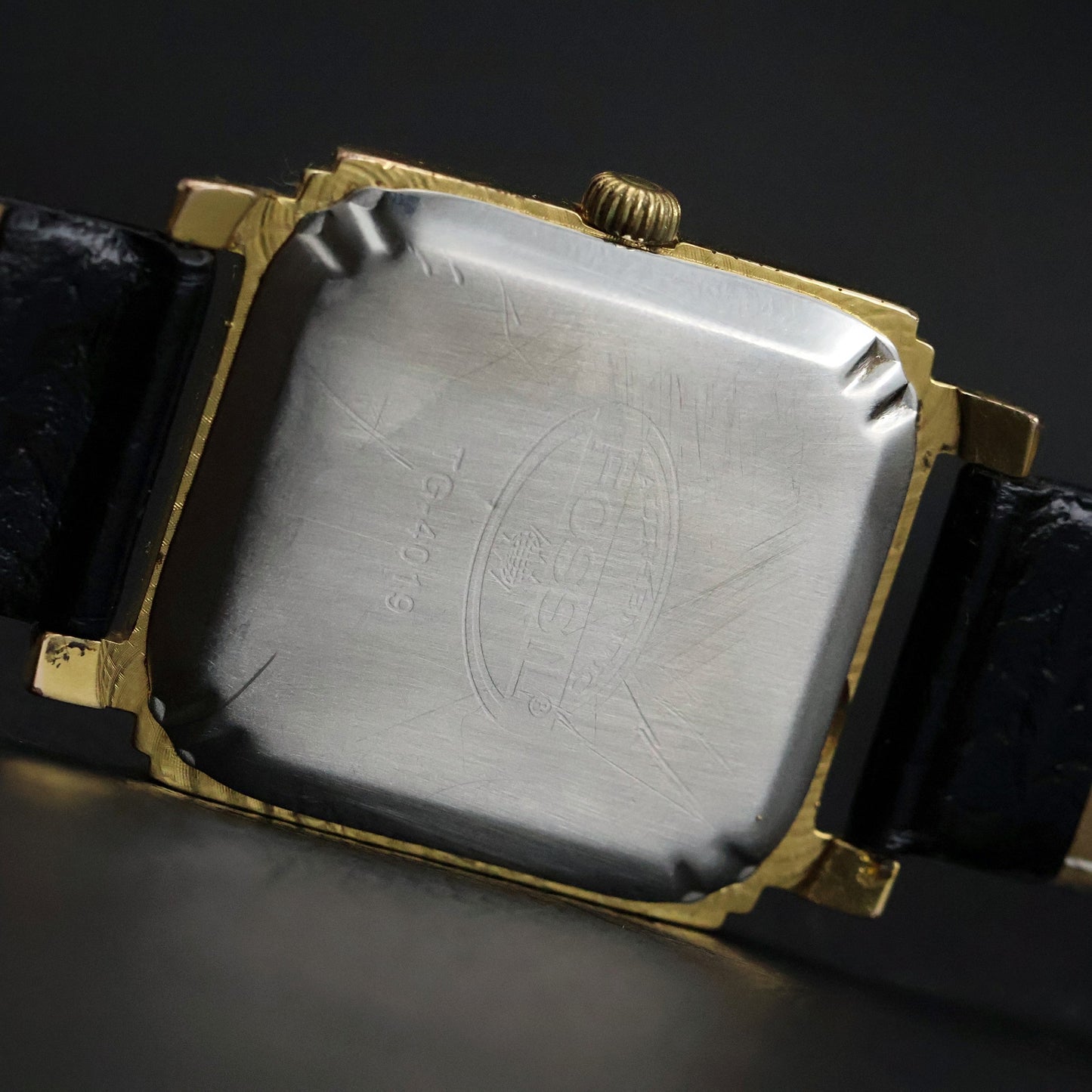 Fossil Moonphase | Gold Square | White Roman Dial