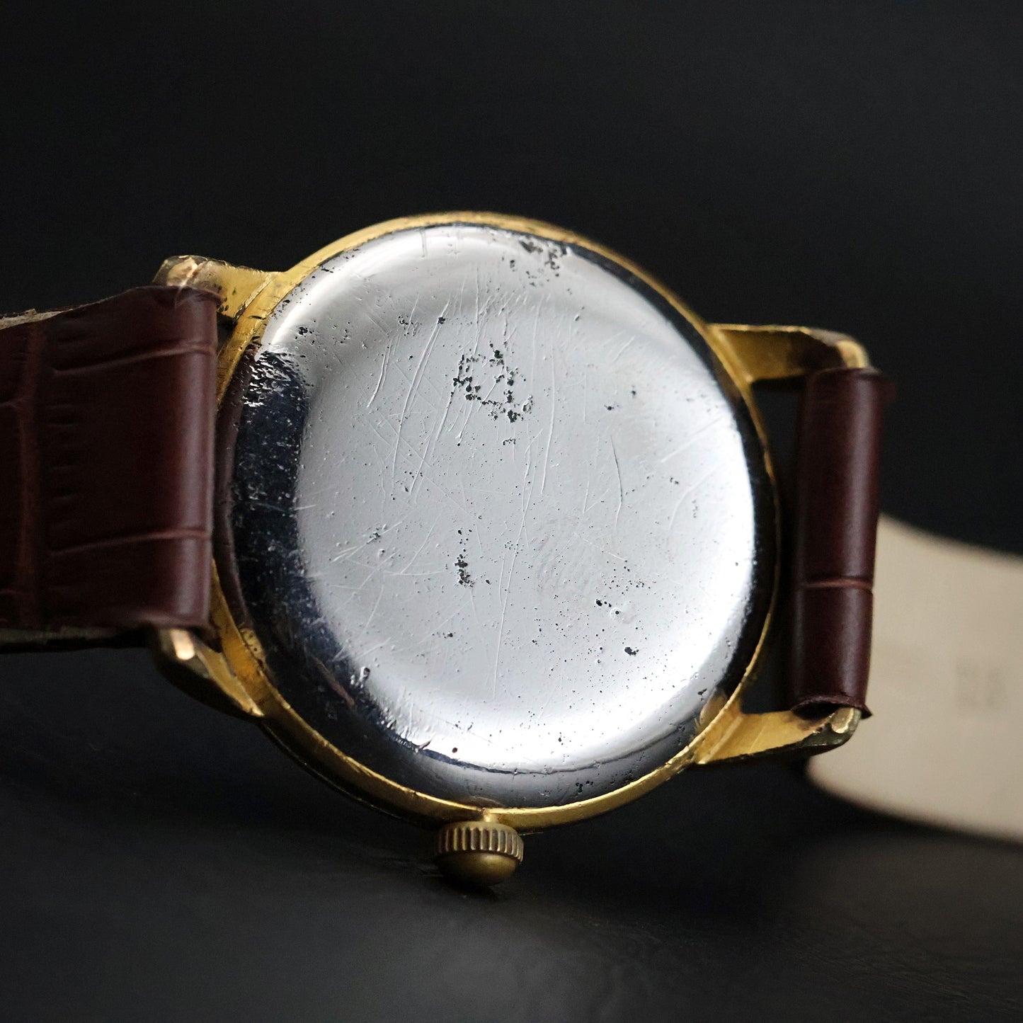 Eberhard & Co. Vintage Oversize Dress Watch | Gold Plated | Sub-Seconds | 1950s