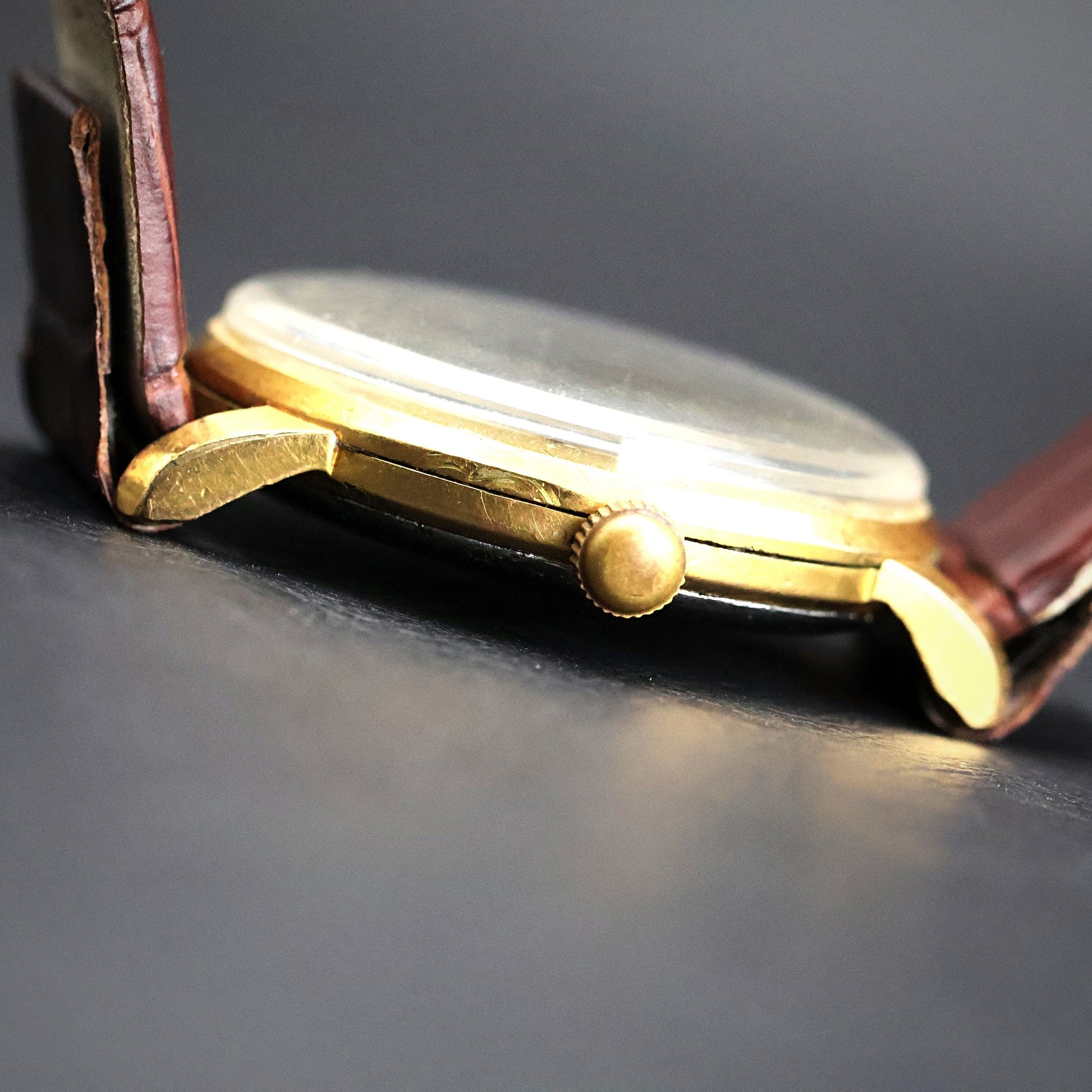 Eberhard & Co. Vintage Oversize Dress Watch | Gold Plated | Sub-Seconds | 1950s
