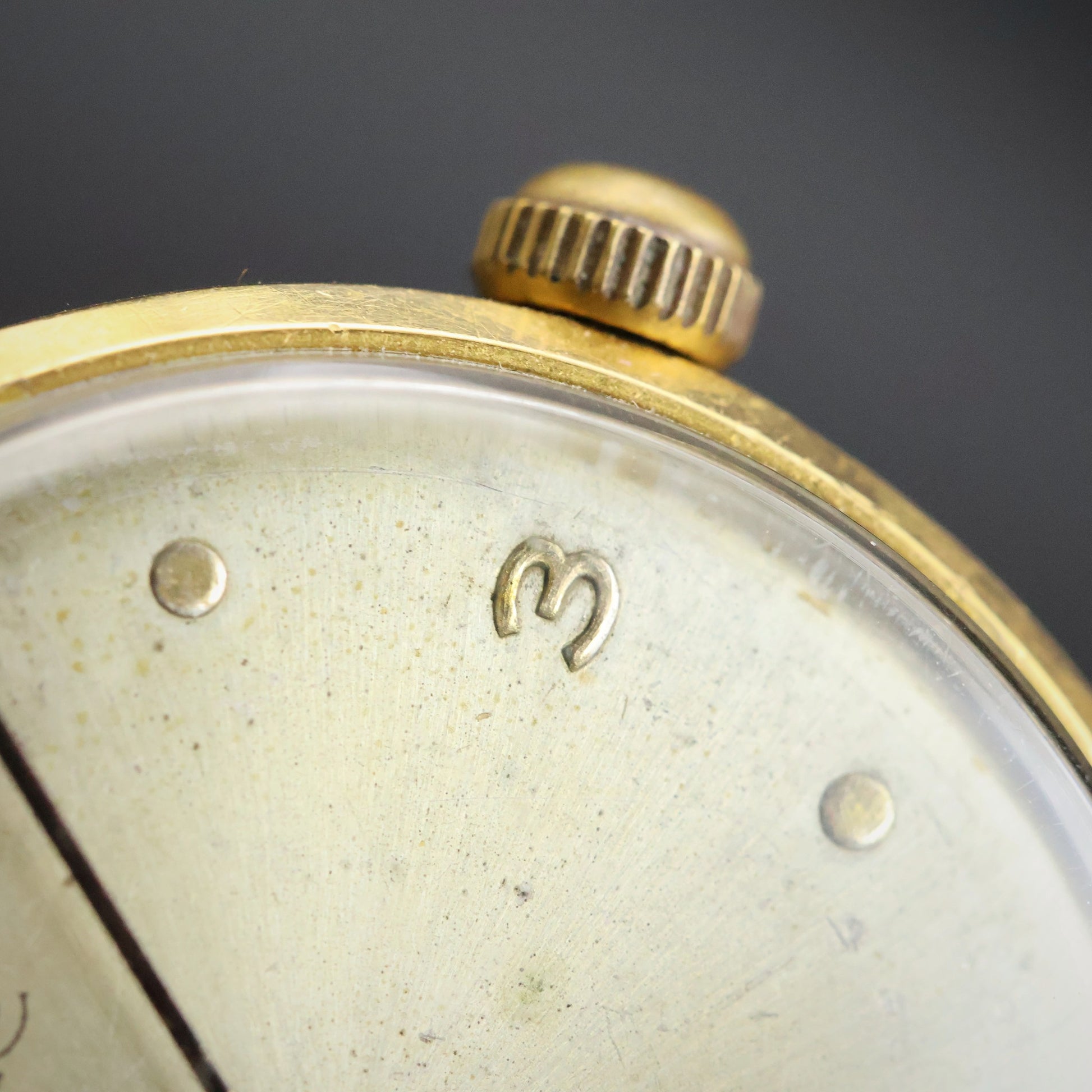 Eberhard & Co. Vintage Oversize Dress Watch | Gold Plated | Sub-Seconds | 1950s