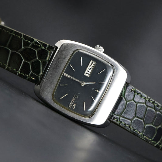 Seiko Lord Matic | LM 5606-5070 | Automatic Day-Date | Dark Dial | 1970s