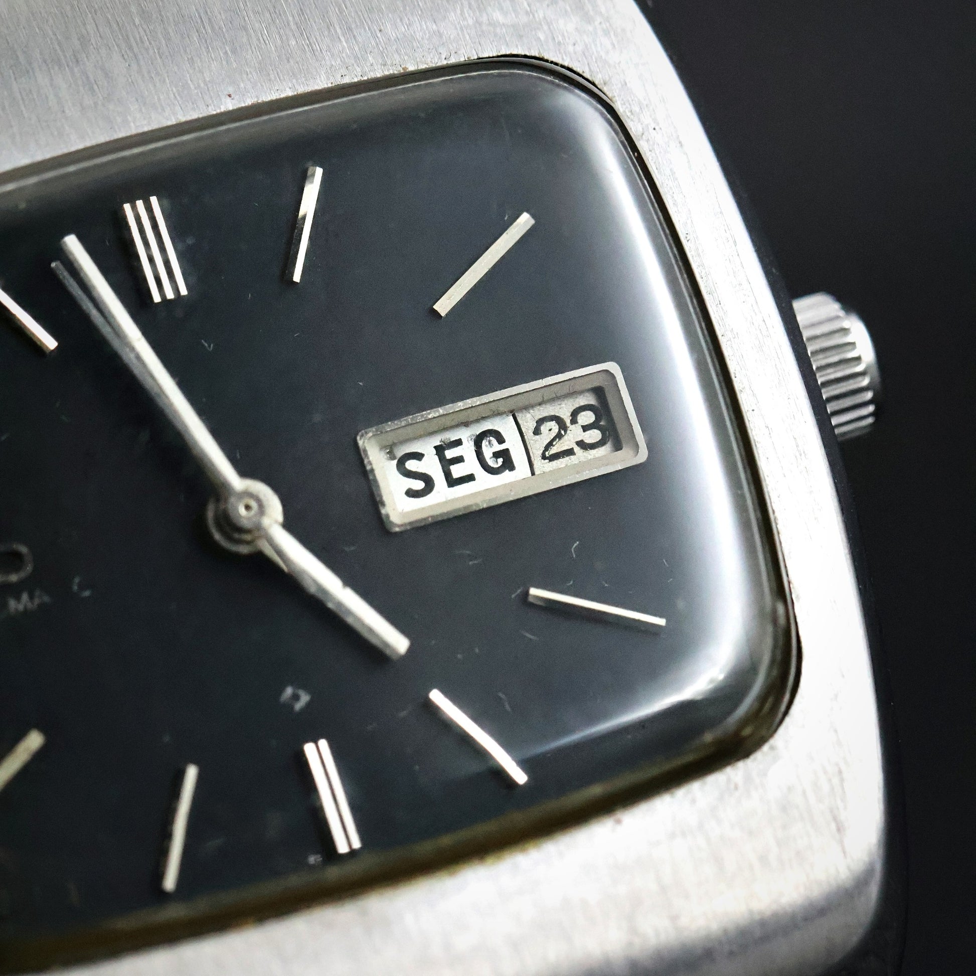 Seiko Lord Matic | LM 5606-5070 | Automatic Day-Date | Dark Dial | 1970s