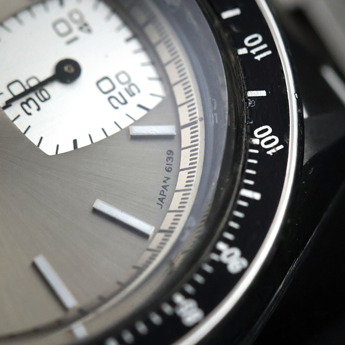 Seiko 6139 Chronograph Automatic | Silver Dial | Tachymeter Bezel | Day-Date | 1970s