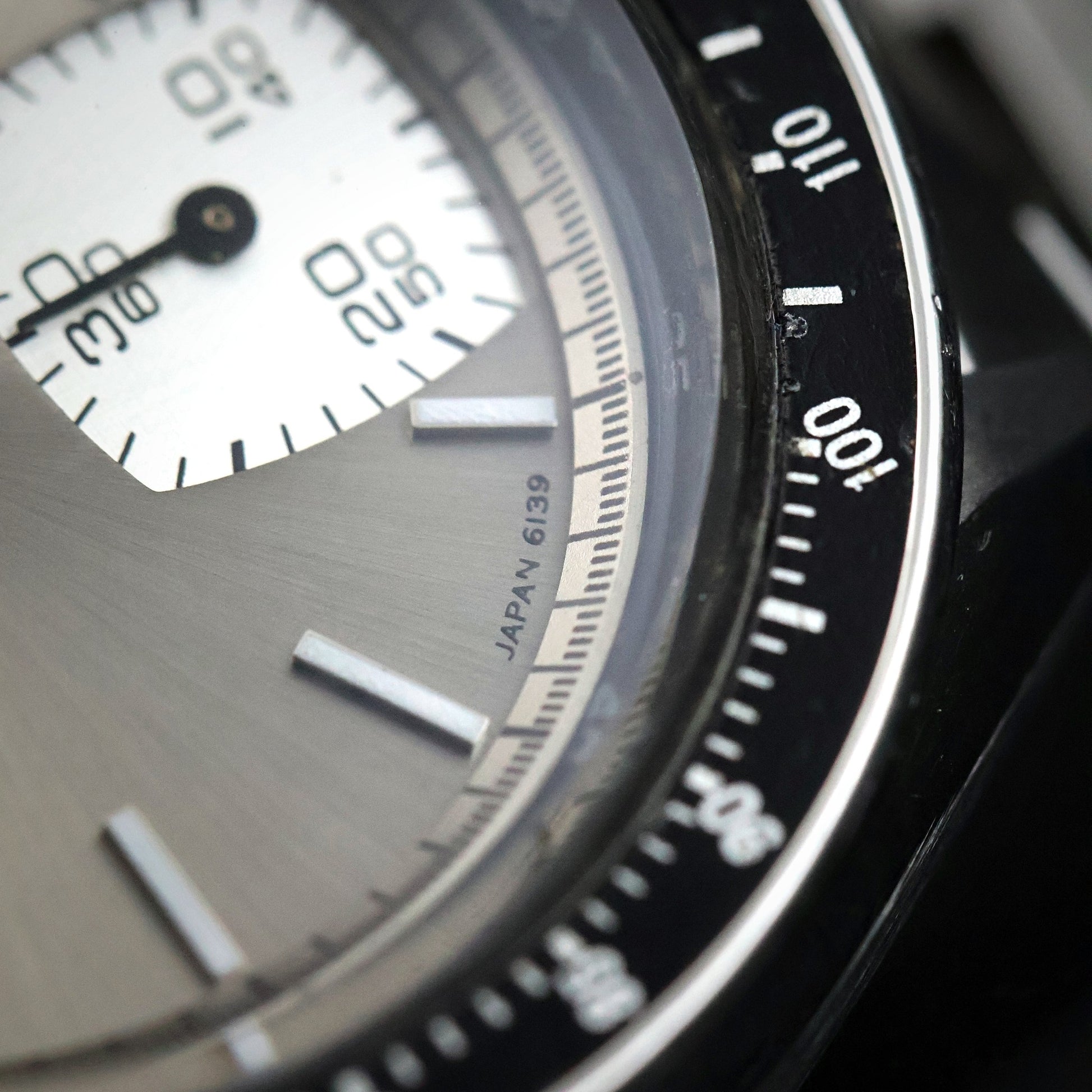 Seiko 6139 Chronograph Automatic | Silver Dial | Tachymeter Bezel | Day-Date | 1970s