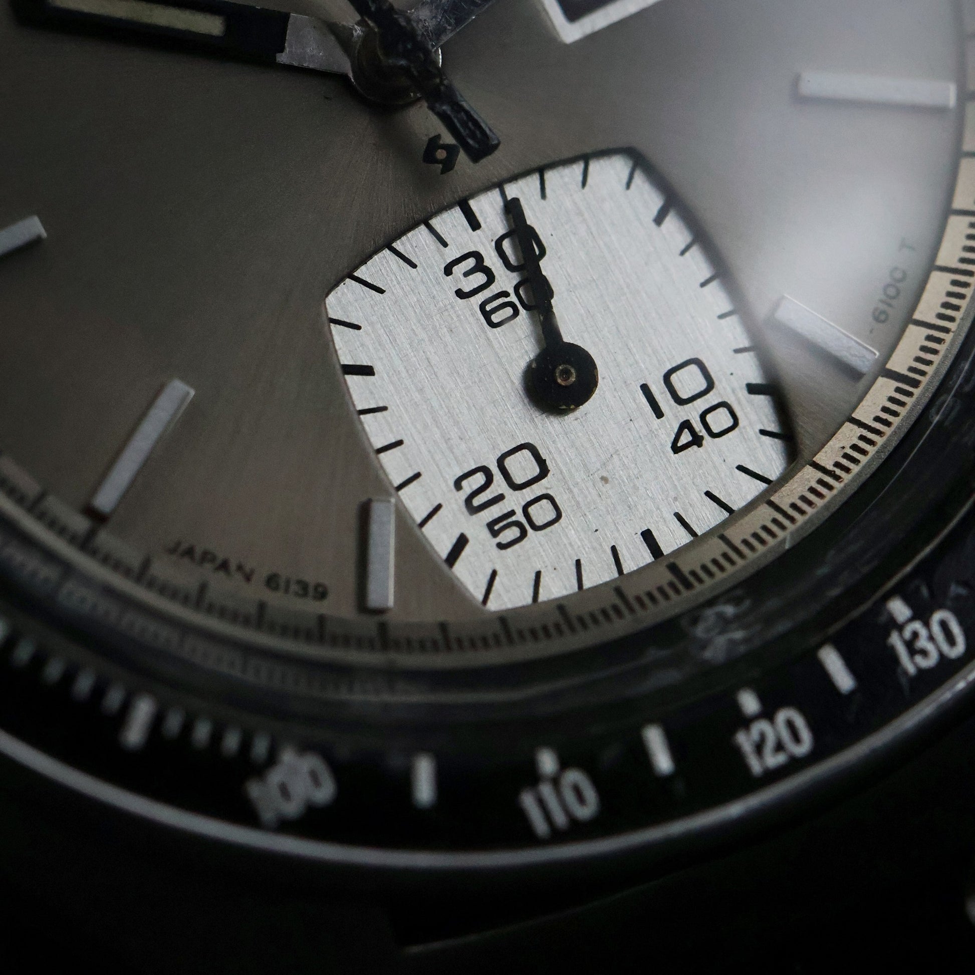 Seiko 6139 Chronograph Automatic | Silver Dial | Tachymeter Bezel | Day-Date | 1970s