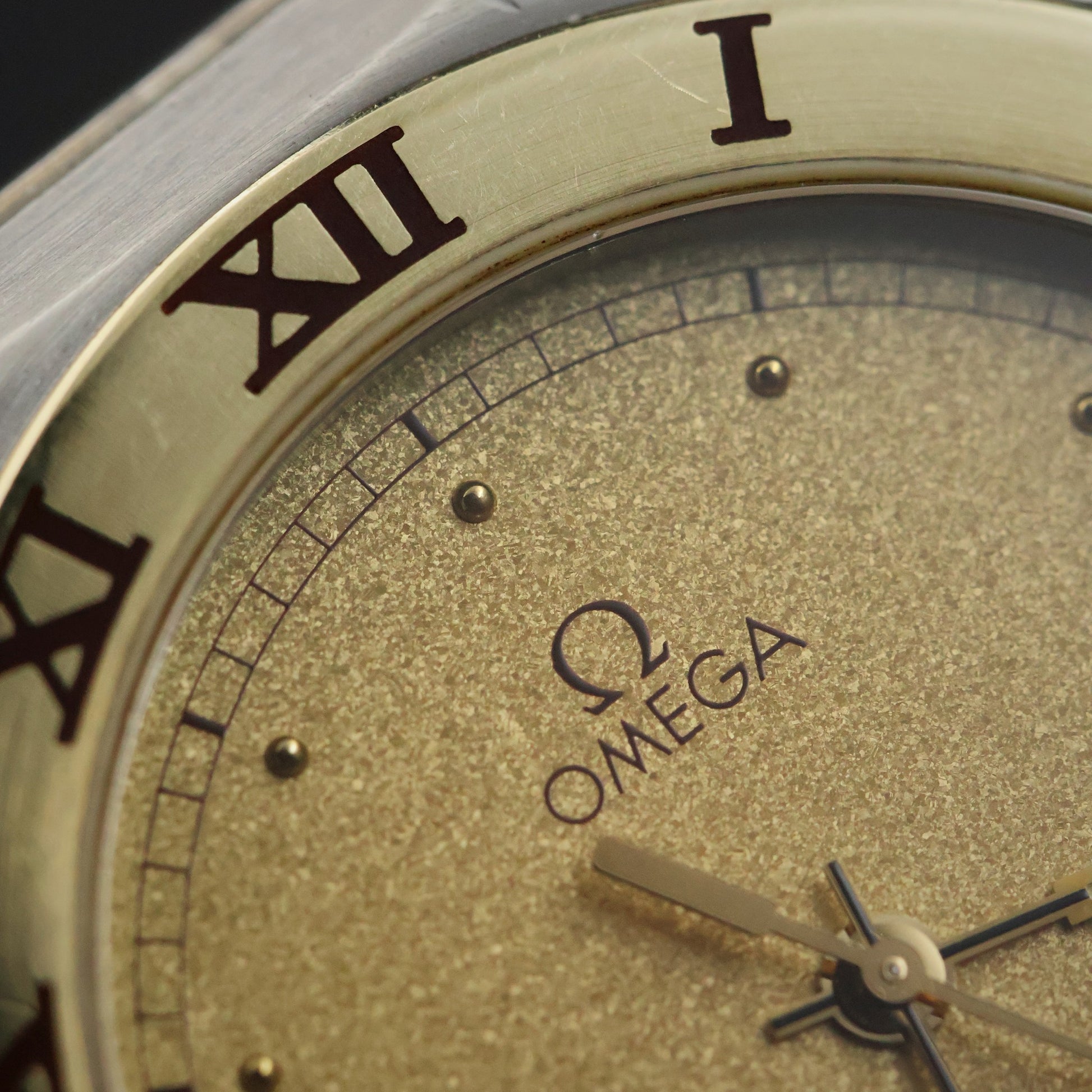 Omega Constellation Manhattan | Two-Tone Steel/Gold | Champagne Textured Dial