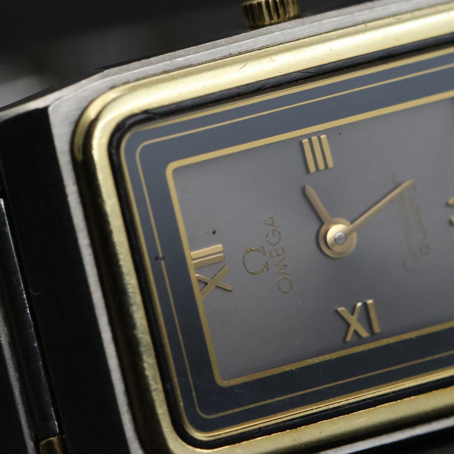 Omega Constellation Quartz Ladies | Two-Tone Steel and Gold | Grey Roman Dial | Ref 6049/010