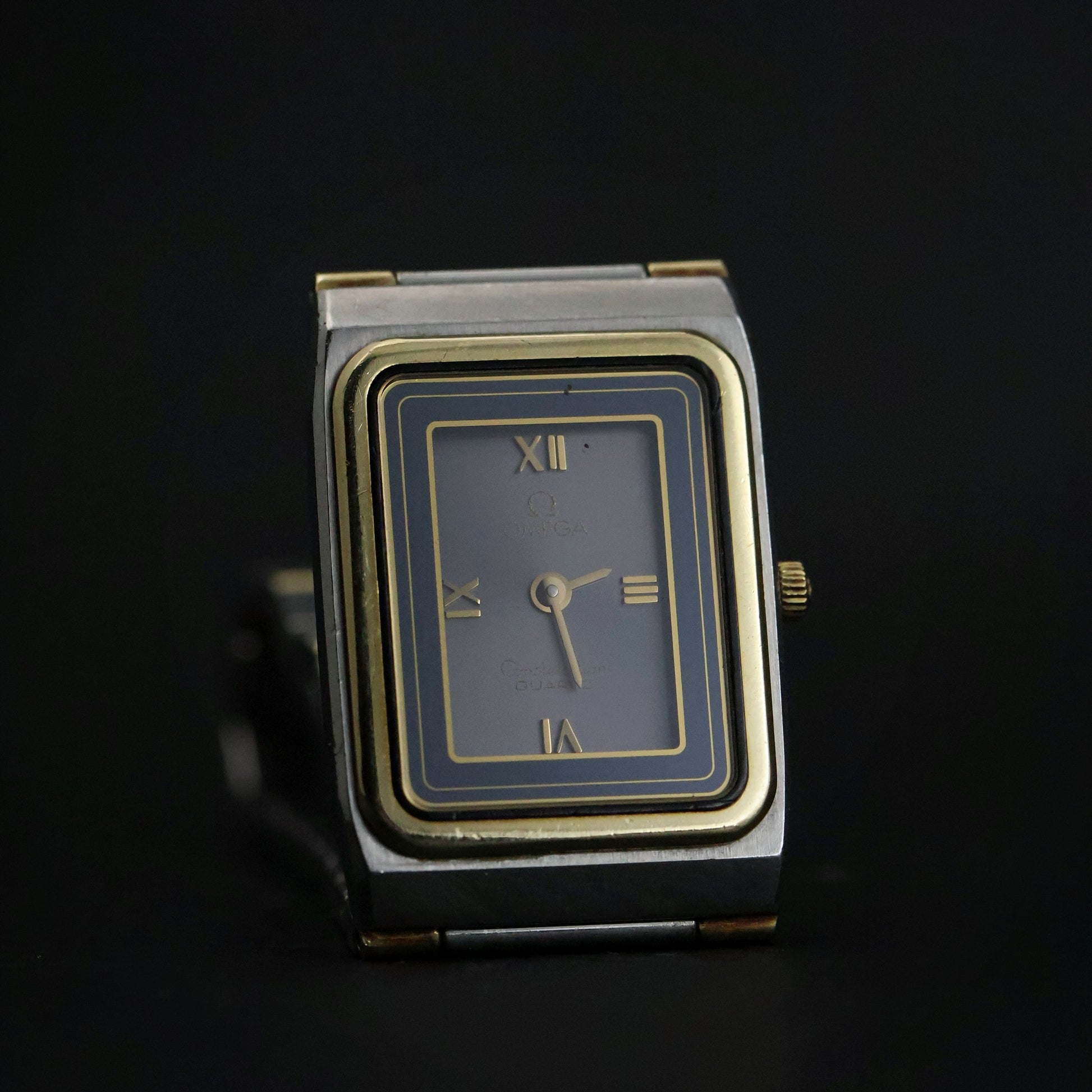 Omega Constellation Quartz Ladies | Two-Tone Steel and Gold | Grey Roman Dial | Ref 6049/010