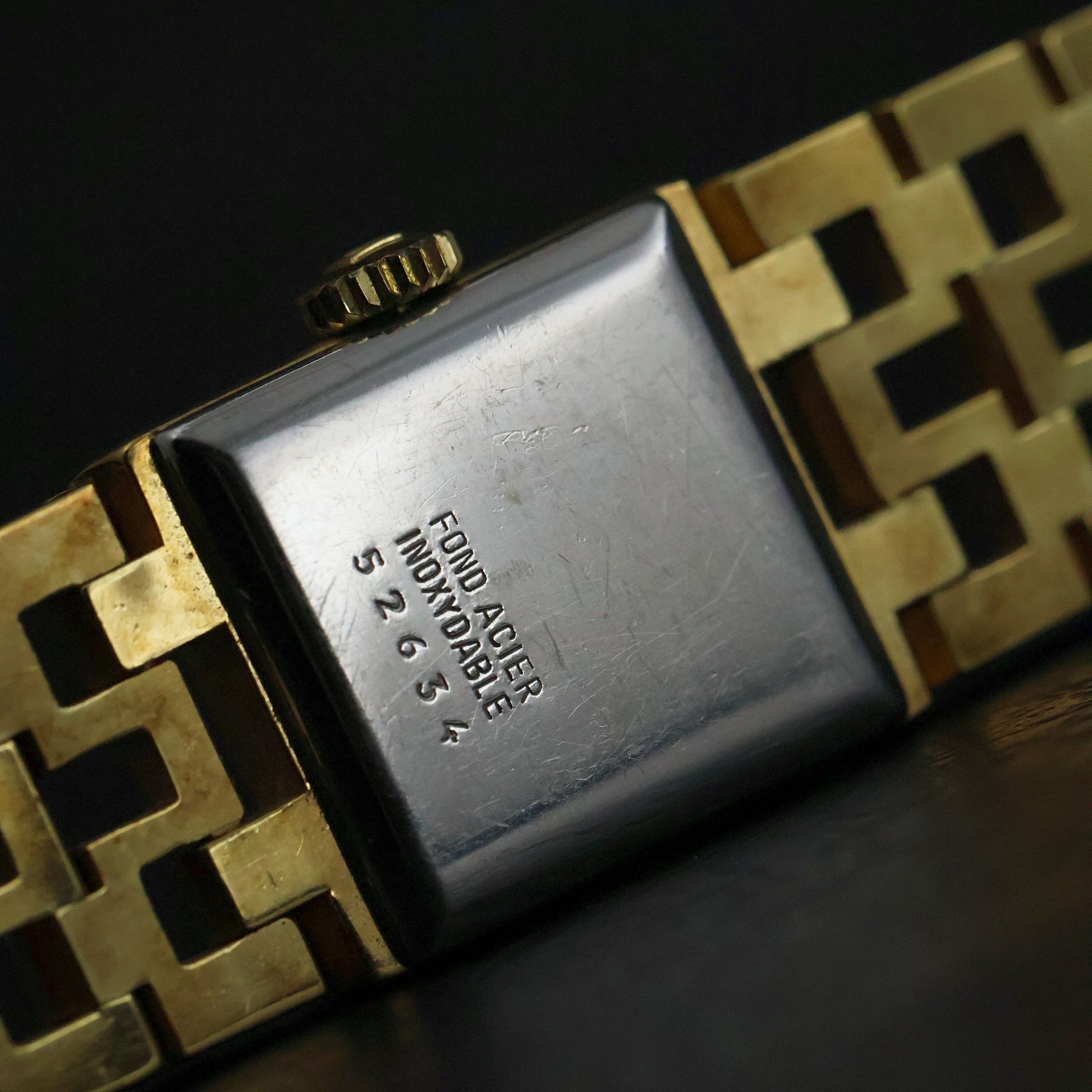 Bucherer Ladies Vintage Cocktail Watch | Gold Plated | Silver Linen Dial