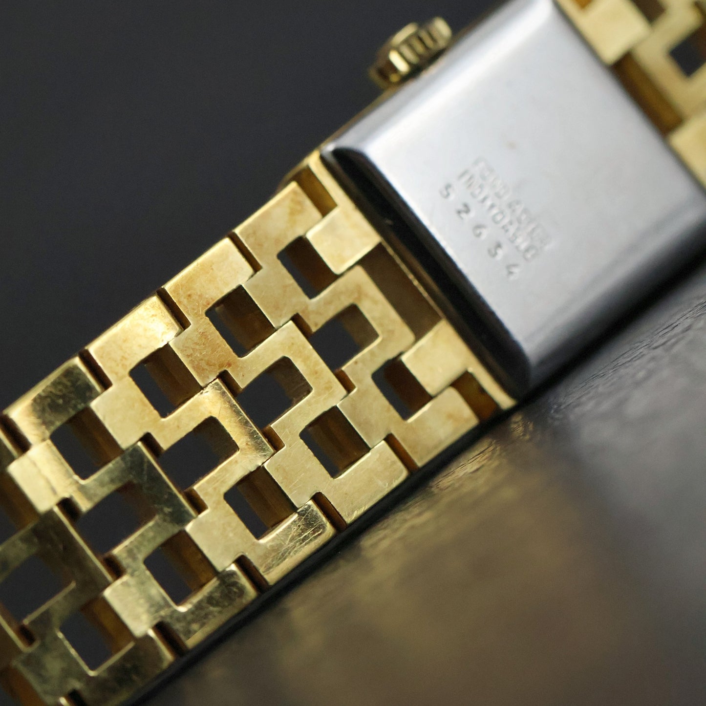 Bucherer Ladies Vintage Cocktail Watch | Gold Plated | Silver Linen Dial