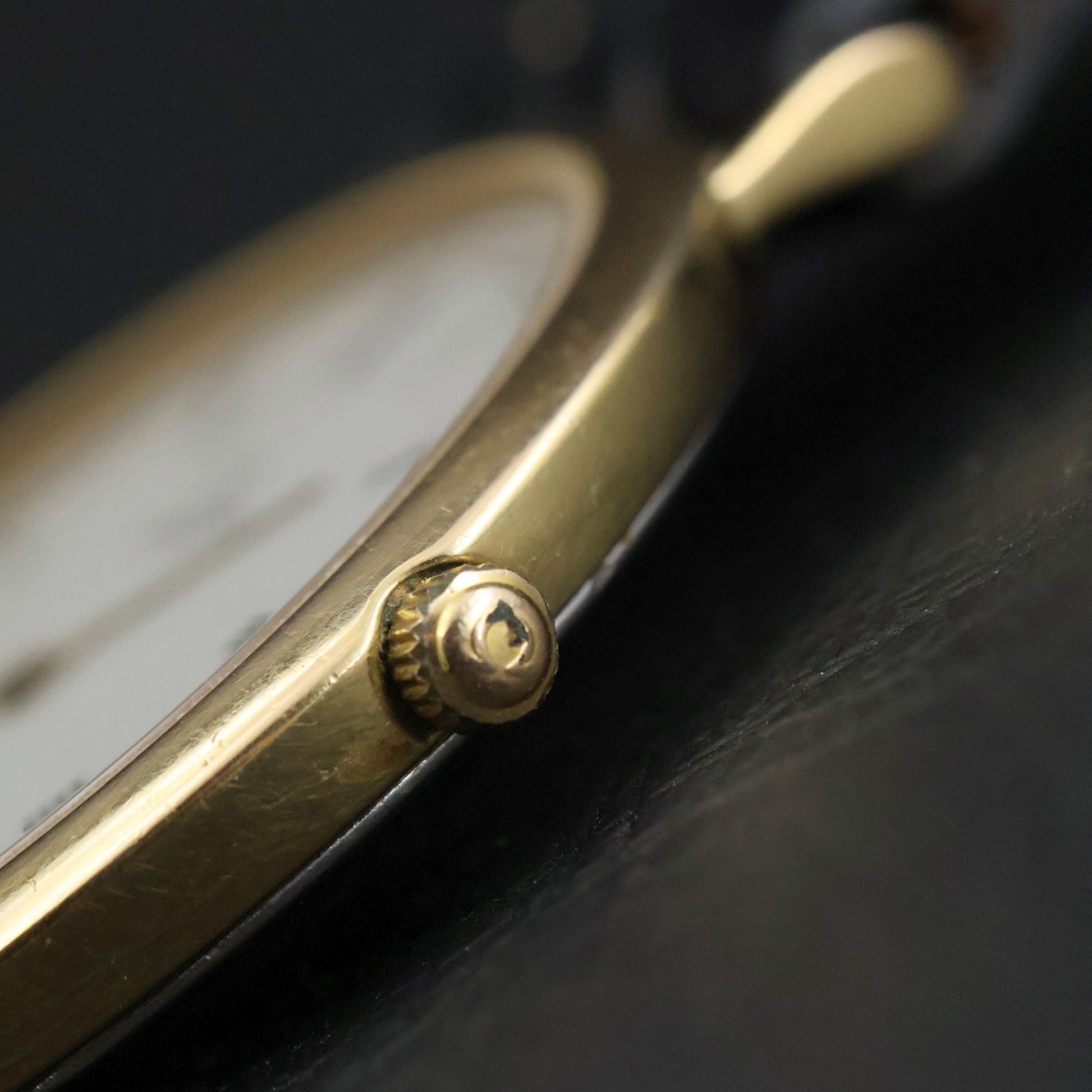 Omega De Ville Dress | Gold Plated | White Roman Dial | Black Braided Leather