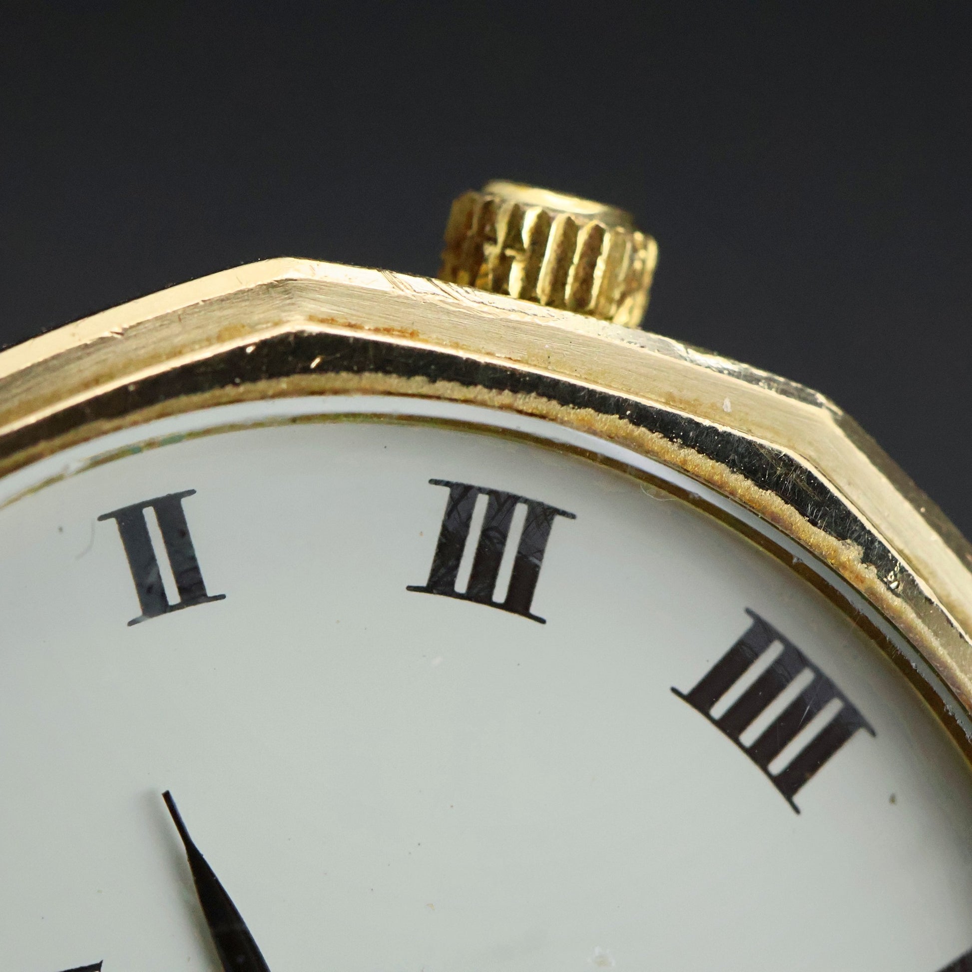 Omega Constellation Quartz | 10K Gold Filled | White Roman Dial | Octagonal Case
