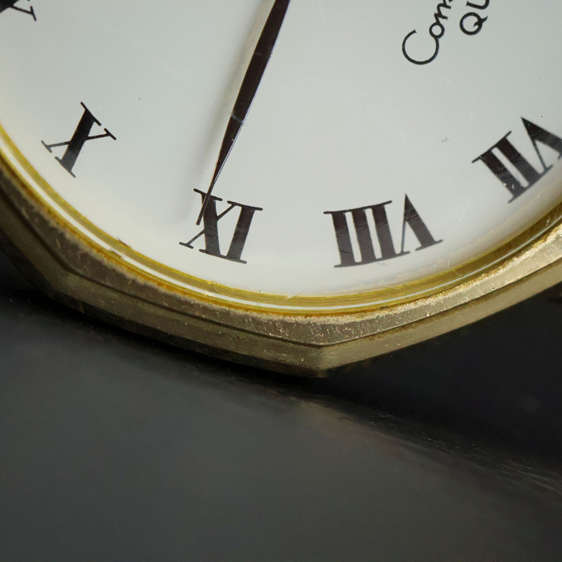 Omega Constellation Quartz | 10K Gold Filled | White Roman Dial | Octagonal Case