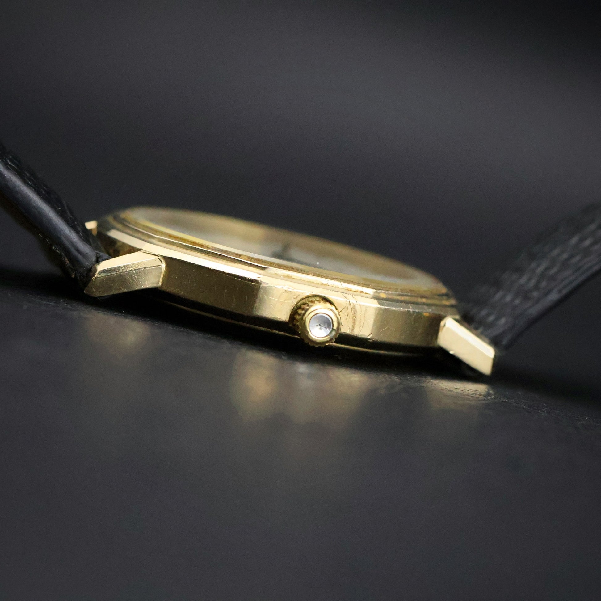 Omega Constellation Quartz | 10K Gold Filled | White Roman Dial | Octagonal Case