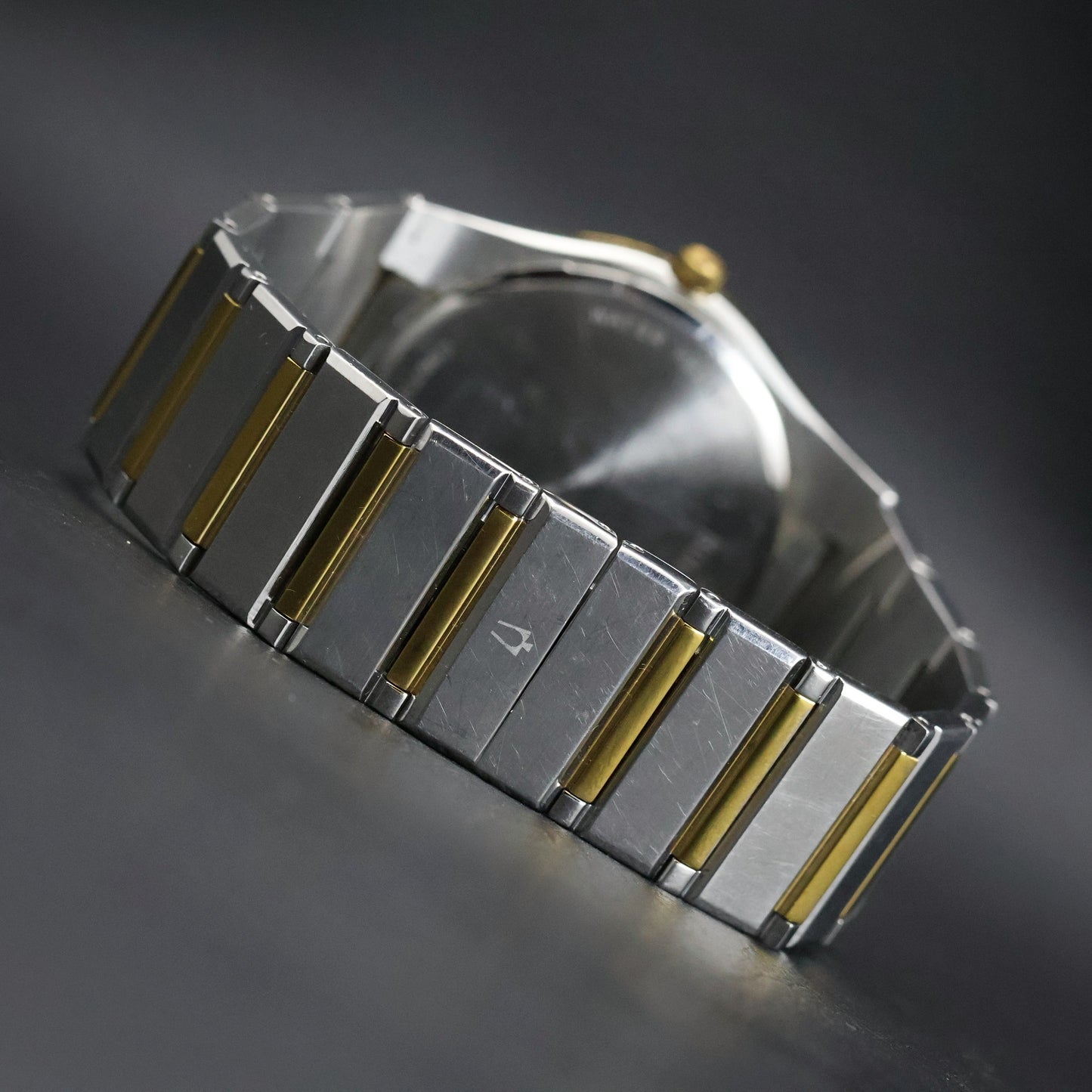 Bulova Two-Tone Dress | Constellation-Style | White Dial | Date | Ref C987360
