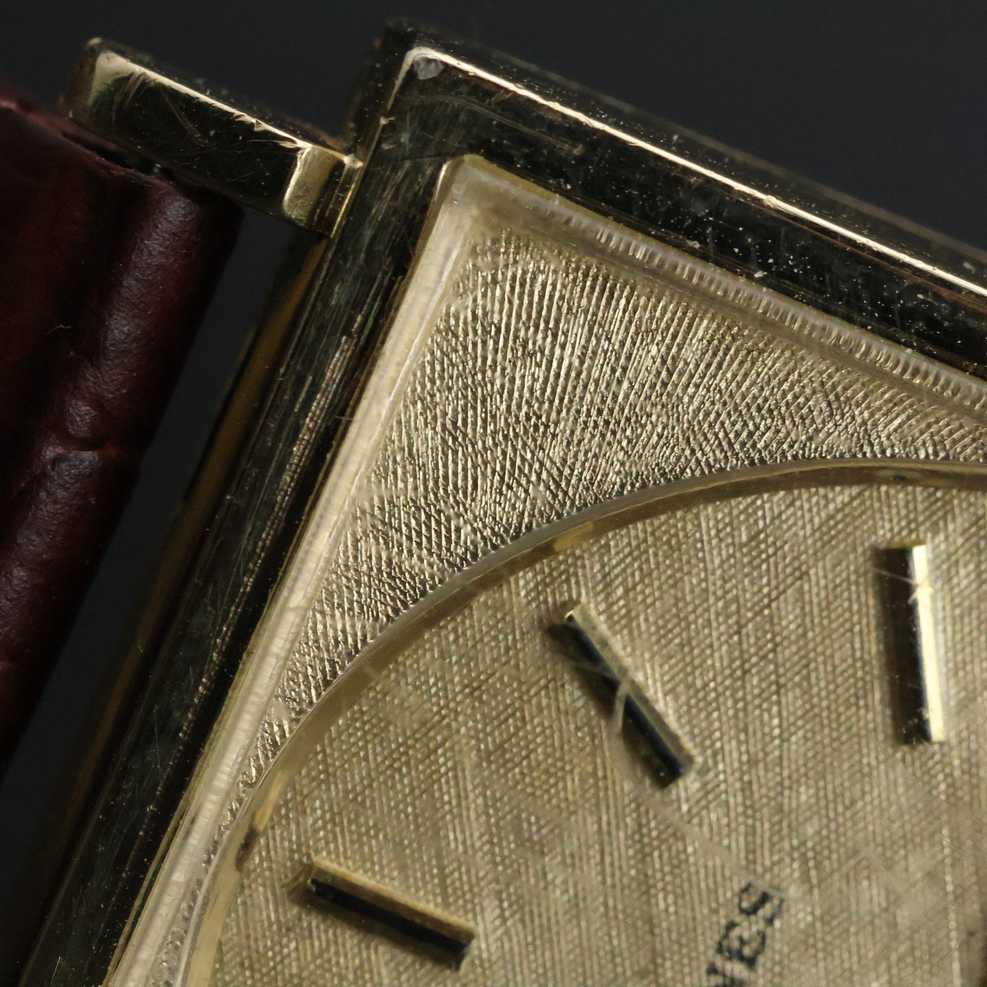 Longines Vintage Square Dress | 10K Gold Filled | Cream Linen Dial | Two-Hand Manual Wind