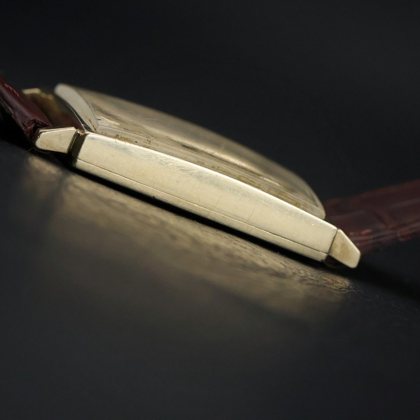 Longines Vintage Square Dress | 10K Gold Filled | Cream Linen Dial | Two-Hand Manual Wind