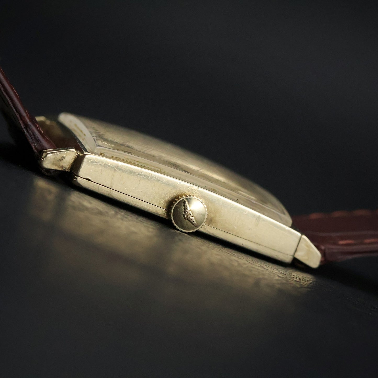 Longines Vintage Square Dress | 10K Gold Filled | Cream Linen Dial | Two-Hand Manual Wind