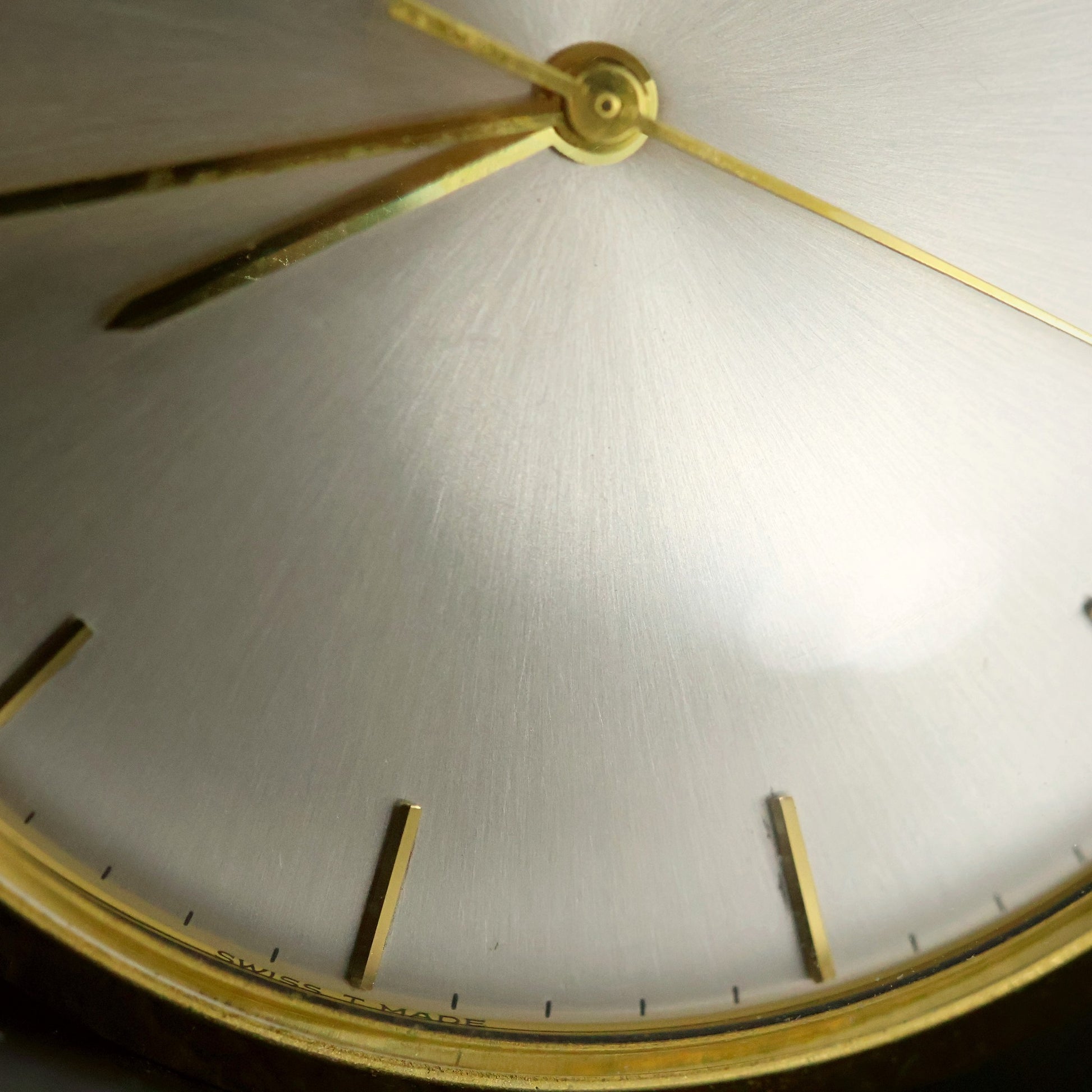 Tissot Corbo Pendant Watch | Silver Sunburst Dial | Gold-Tone | Boxed