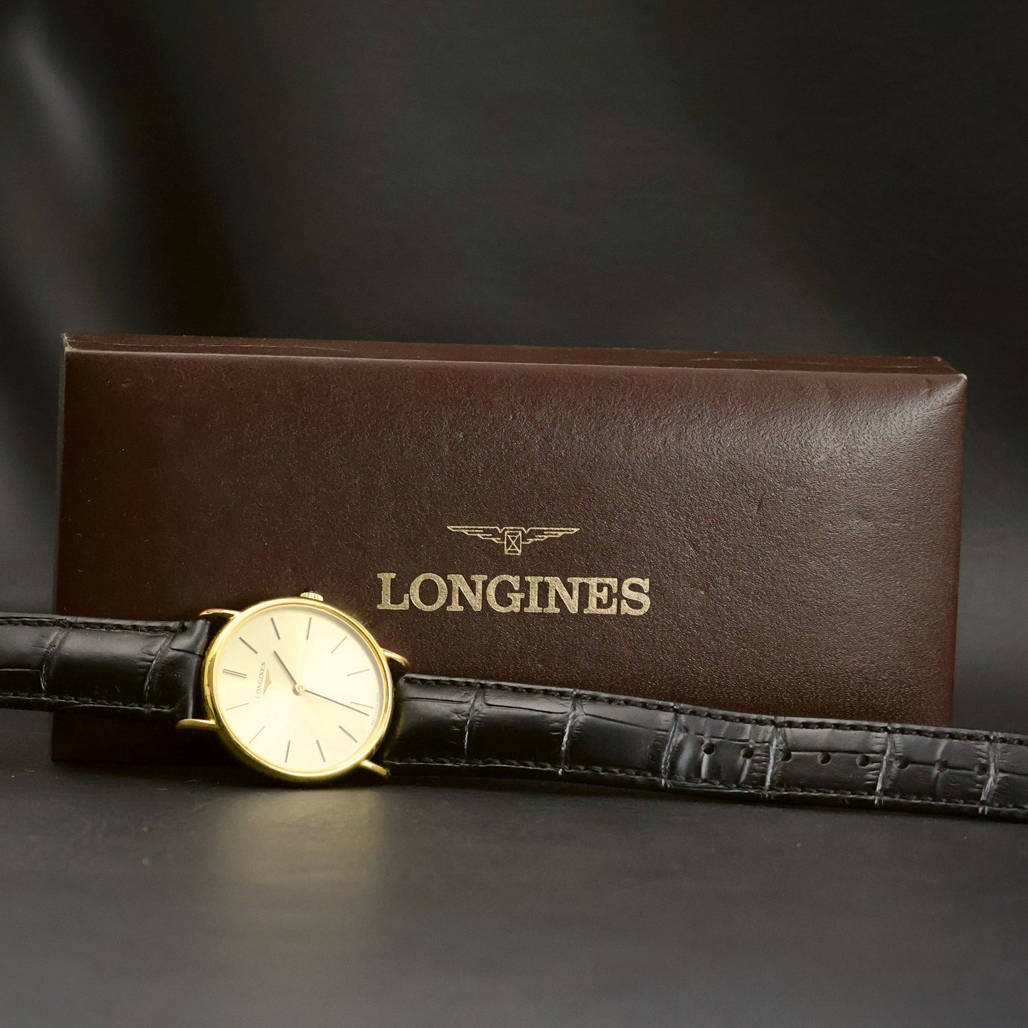 Longines Cal. 847 Dress Watch | Champagne Dial | Gold | Boxed