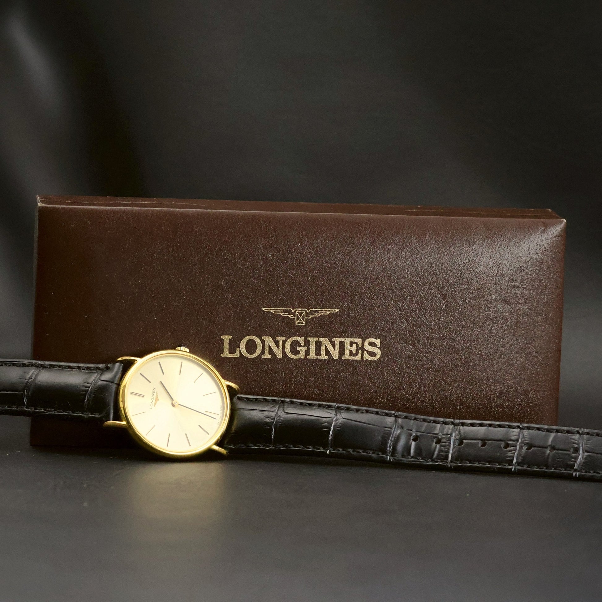 Longines Cal. 847 Dress Watch | Champagne Dial | Gold | Boxed
