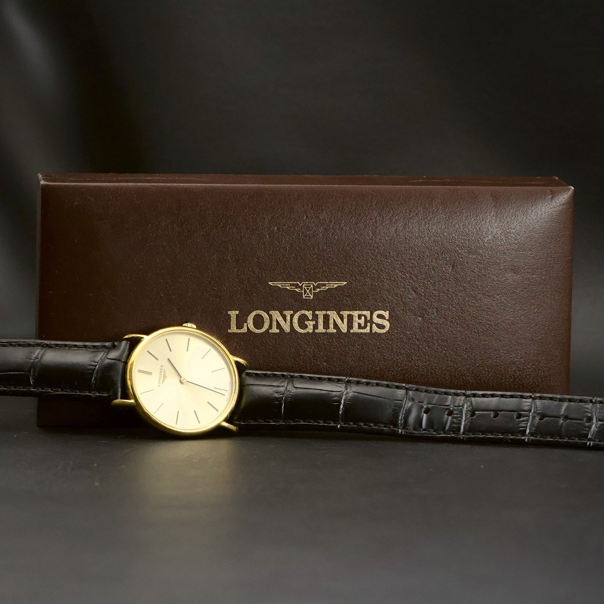 Longines Cal. 847 Dress Watch | Champagne Dial | Gold | Boxed