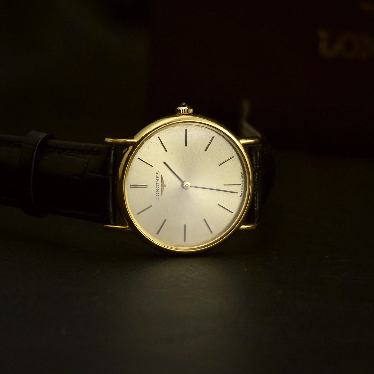 Longines Cal. 847 Dress Watch | Champagne Dial | Gold | Boxed
